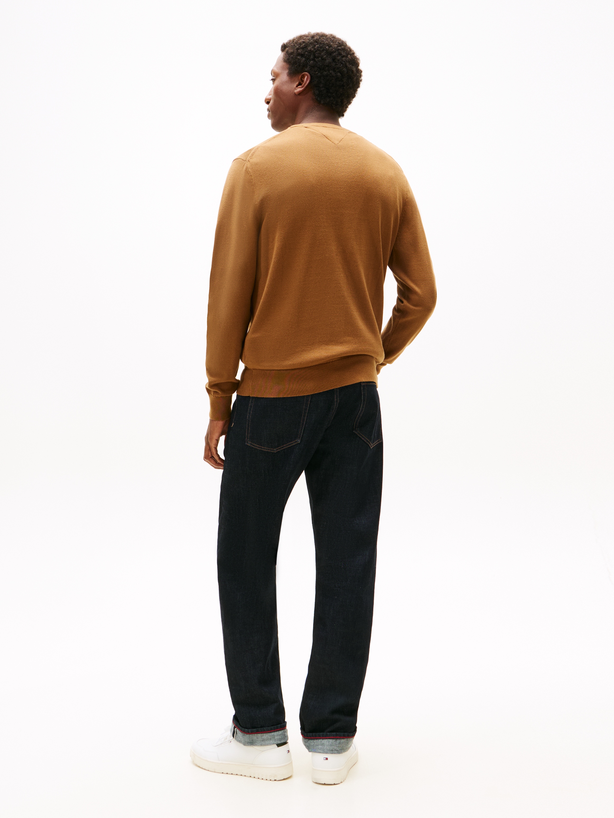 Tommy Hilfiger Pull à col rond »ESSENTIAL COTTON« Crewneck Regular Fit Premium Mode