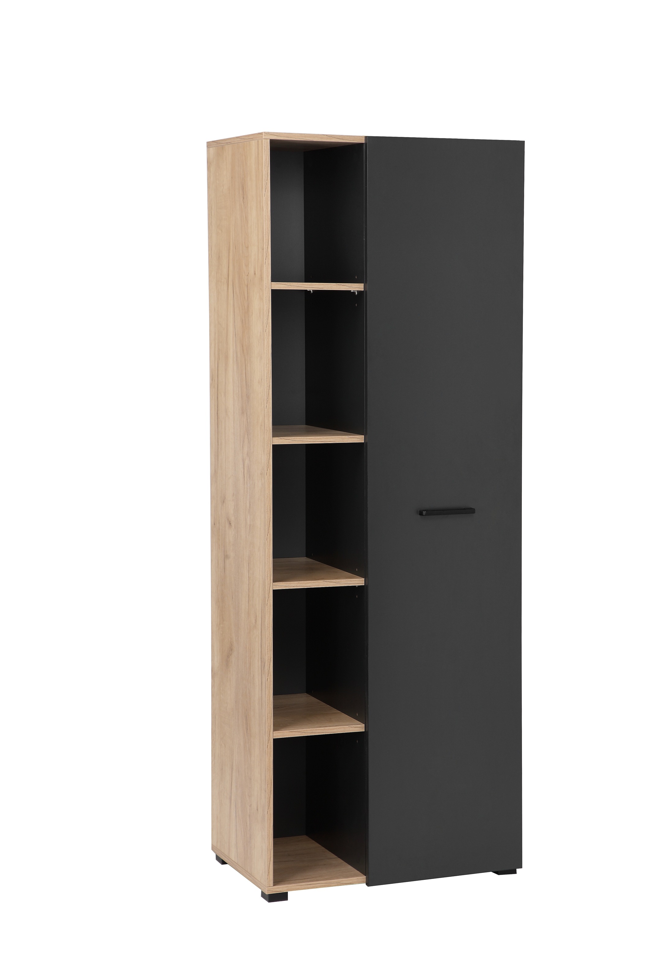 Image of GOODproduct Aktenschrank "Moid, moderner Mehrzweckschrank," Masse: 64,5x41,5x175 cm, 5 Fächer mit viel Stauraum