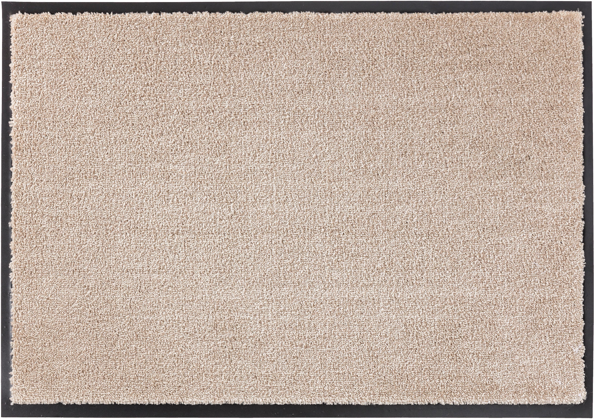 Image of SCHÖNER WOHNEN-Kollektion Fussmatte "Miami Uni" rechteckig 7 mm Höhe Schmutzfangmatte, waschbar