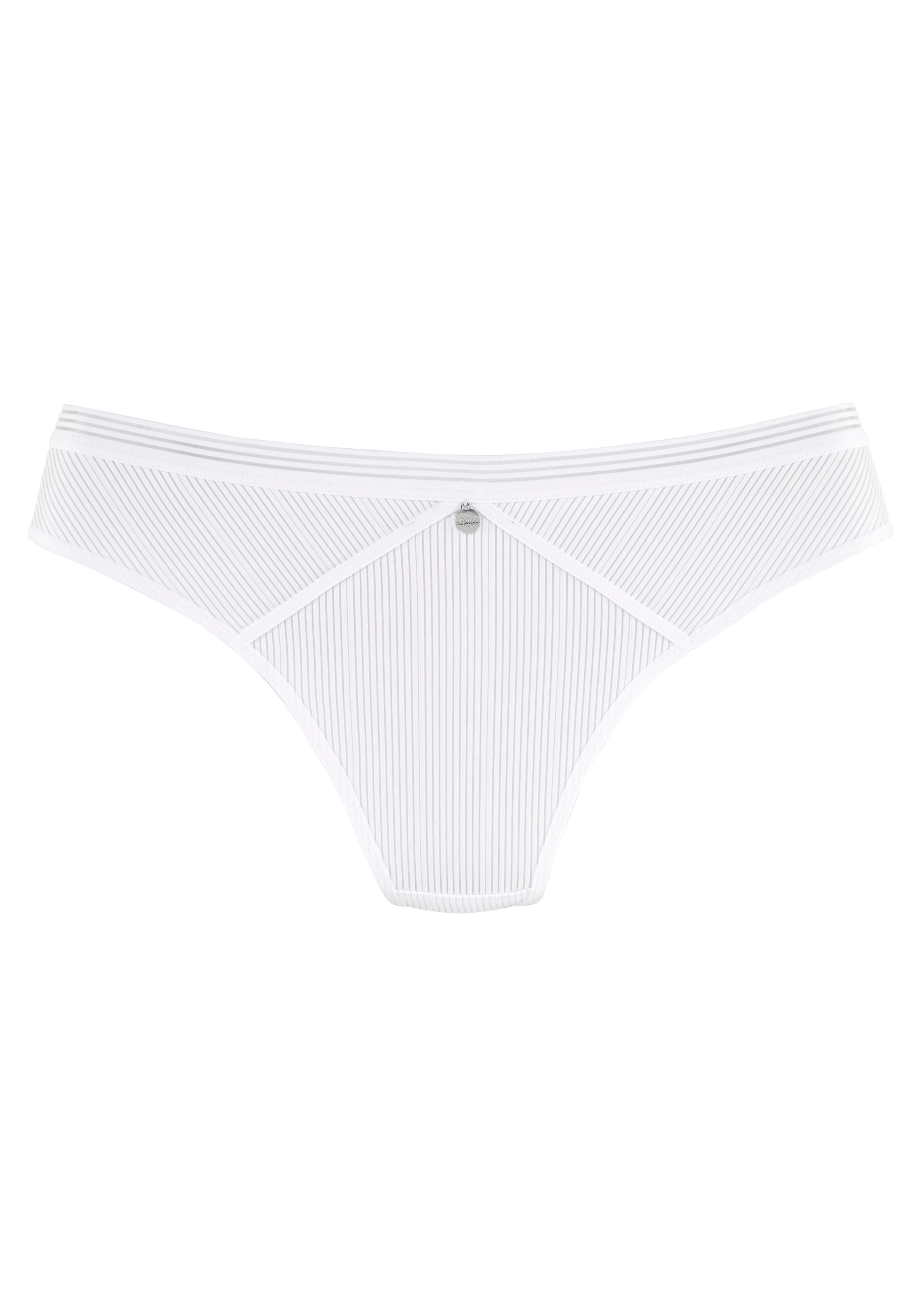 Image of s.Oliver String, mit schmalem Bund in Streifen-Optik bei Ackermann Versand Schweiz