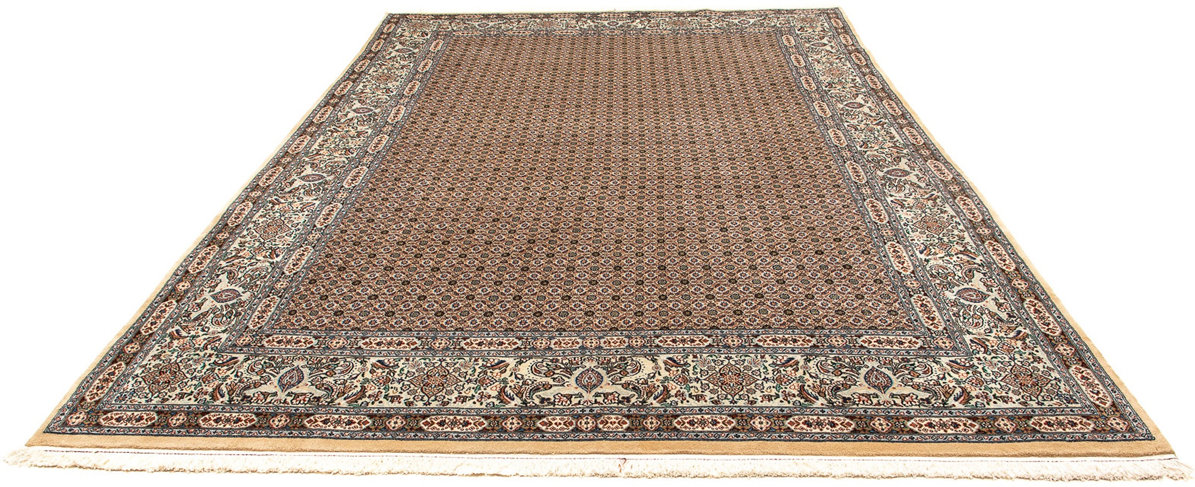 Image of morgenland Orientteppich »Perser - Classic - 351 x 236 cm - mehrfarbig«, rechteckig, 10 mm Höhe, Wohnzimmer, Handgeknüpft, Einzelstück mit Zertifikat bei Ackermann Versand Schweiz