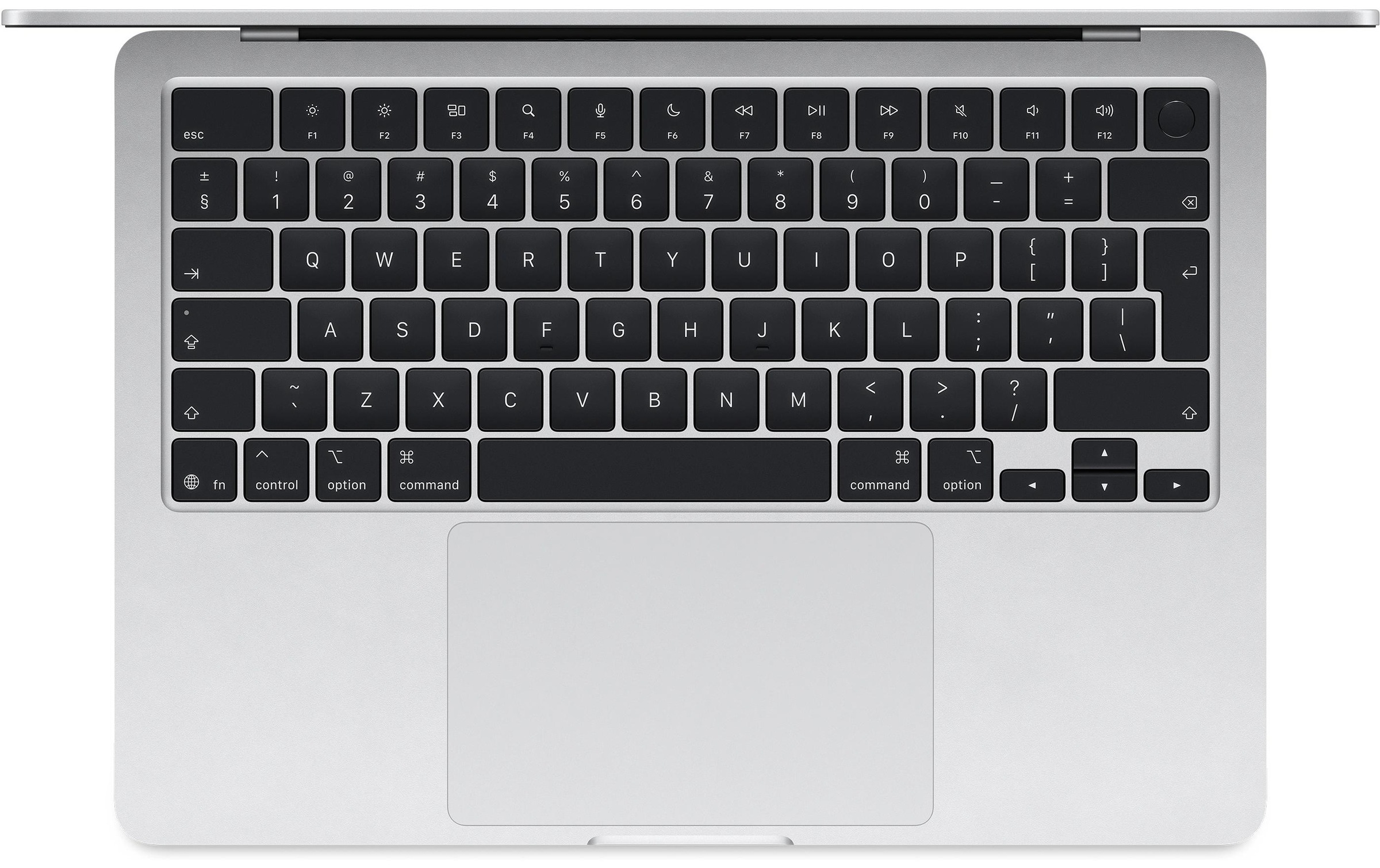 Apple Notebook »MacBook Air 13 2025 M4 10C GPU / 16 GB / 512 GB Silber«, 34,54 cm, / 13,6 Zoll, Apple, M4, 512 GB SSD