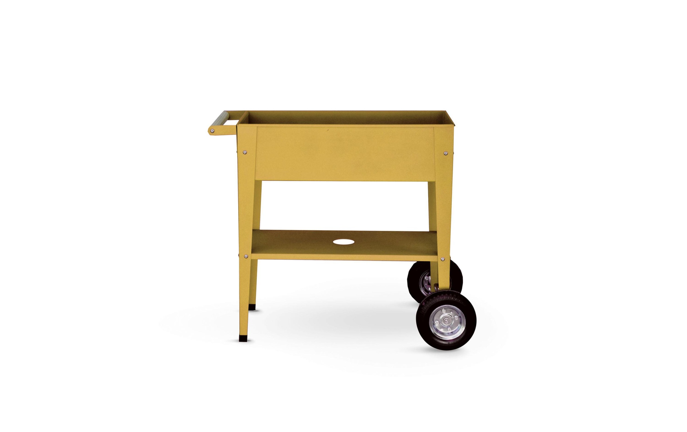 Herstera Garden Hochbeet »Urban Garden Trolley, 75 x 35 x 80 cm, Mustard«