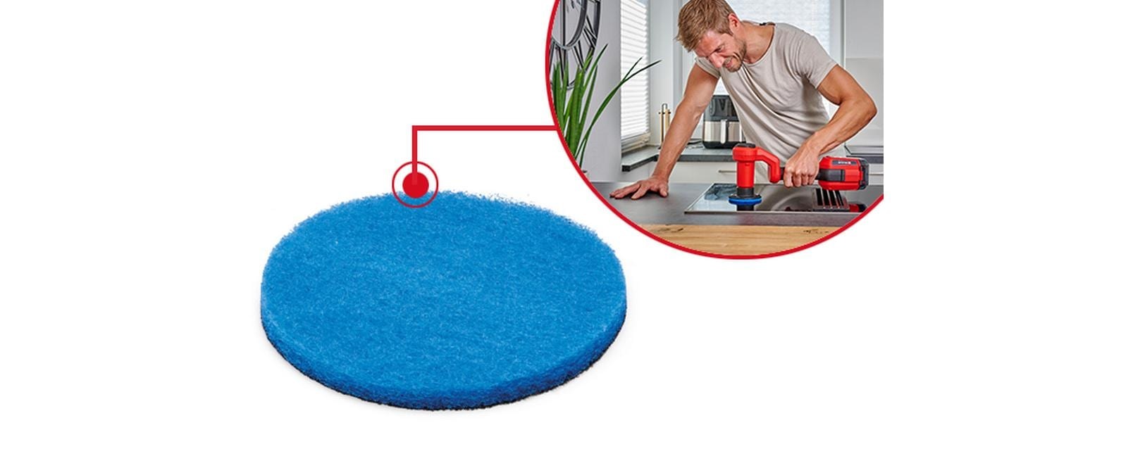 Einhell Brosse électrique de surface »PICOBELLA, 18/90« 1 cuis tlg.