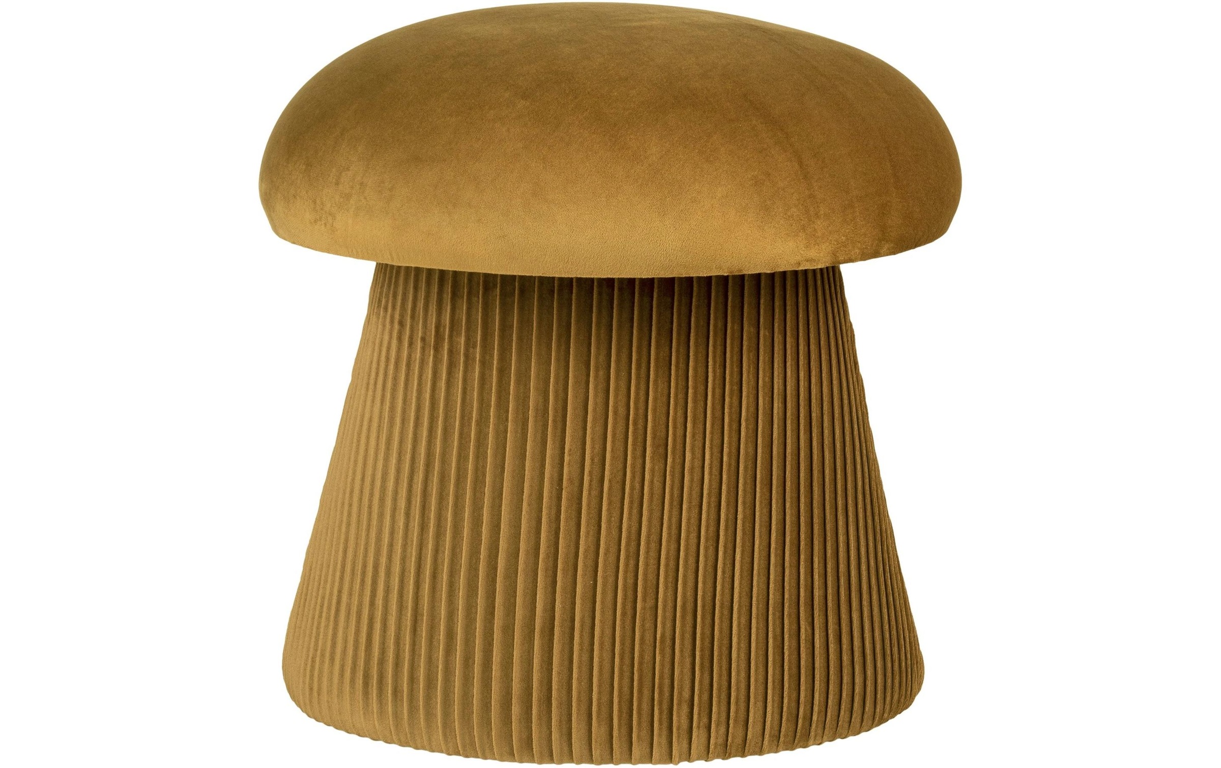 Image of House Nordic Pouf "Hampton Goldbraun"