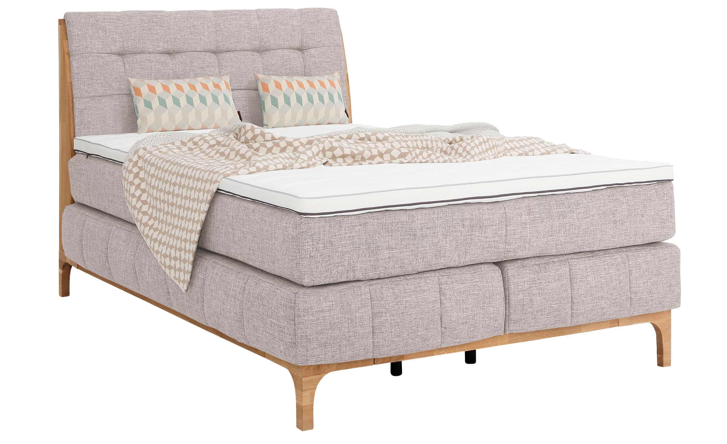 GOODproduct Lit boxspring »Jelle« 5 cuis tlg. zertifizierte, recycelte Bezugsstoffe, verschiedene Ausführungen