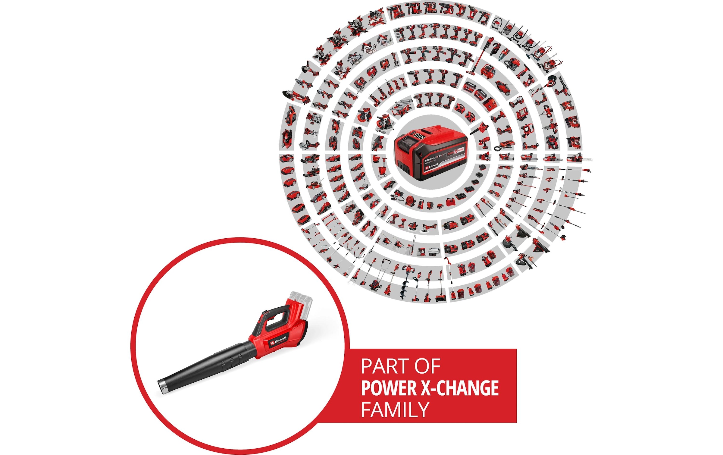 Einhell Akku-Laubbläser »GP-LB 36/230 Li E BL-Solo«