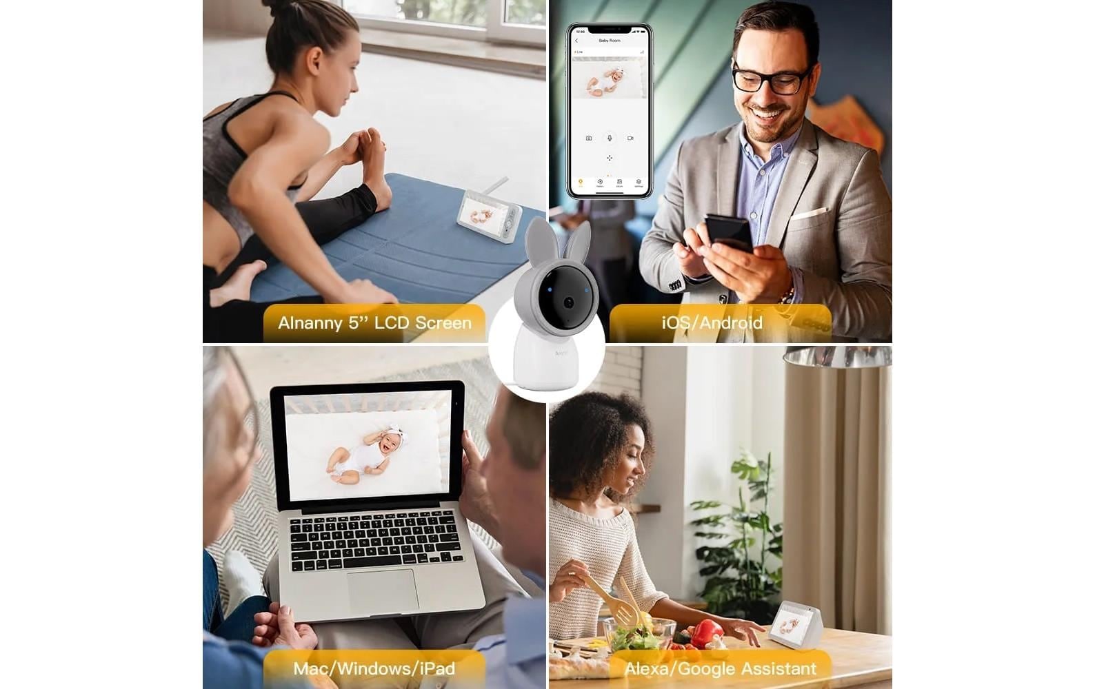   Babyphone vidéo »Arenti AINanny 2 Kamera Set«