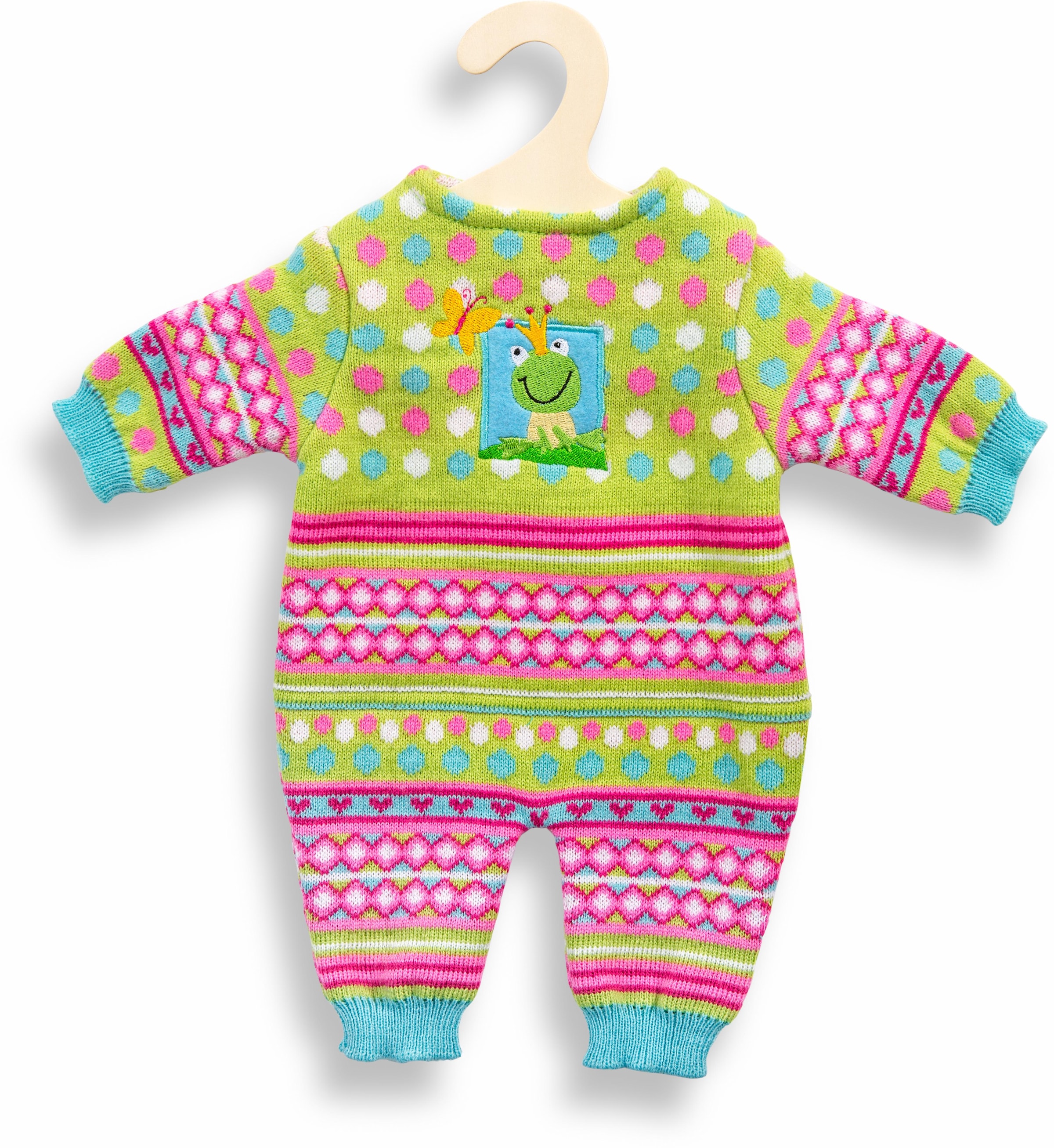 Image of Heless Puppenkleidung »Strickstrampler Froschi, Gr. 38-45 cm« bei Ackermann Versand Schweiz