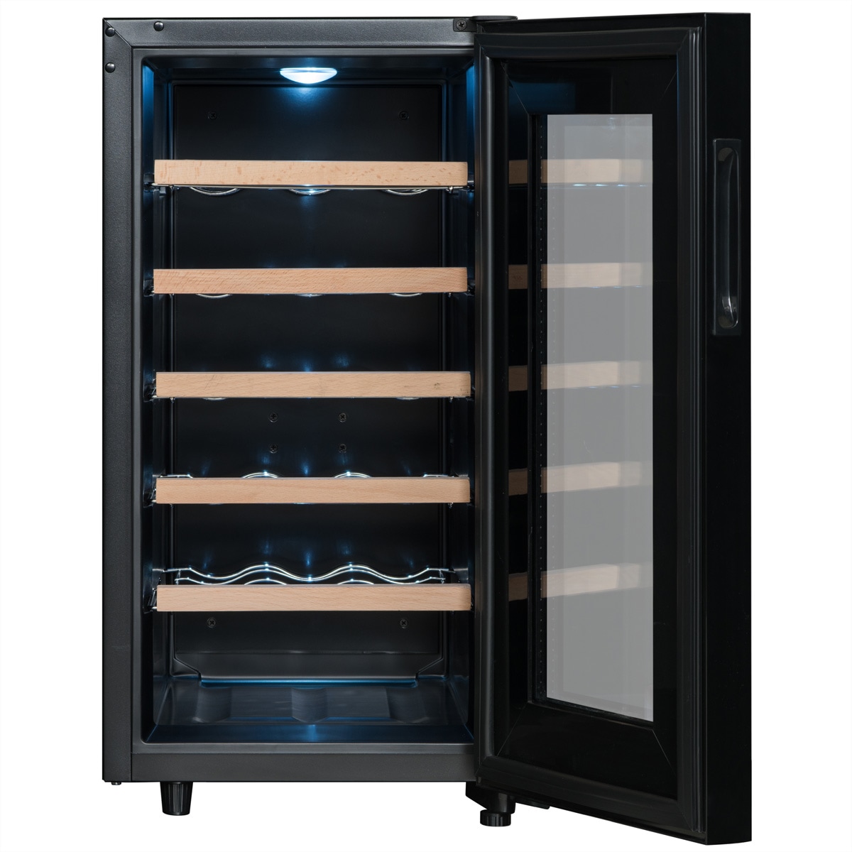 CLIMADIFF Weinkühlschrank »Climadiff Weinkühlschrank CC18F, Freistehend, 1 Zone, 18 Flaschen«