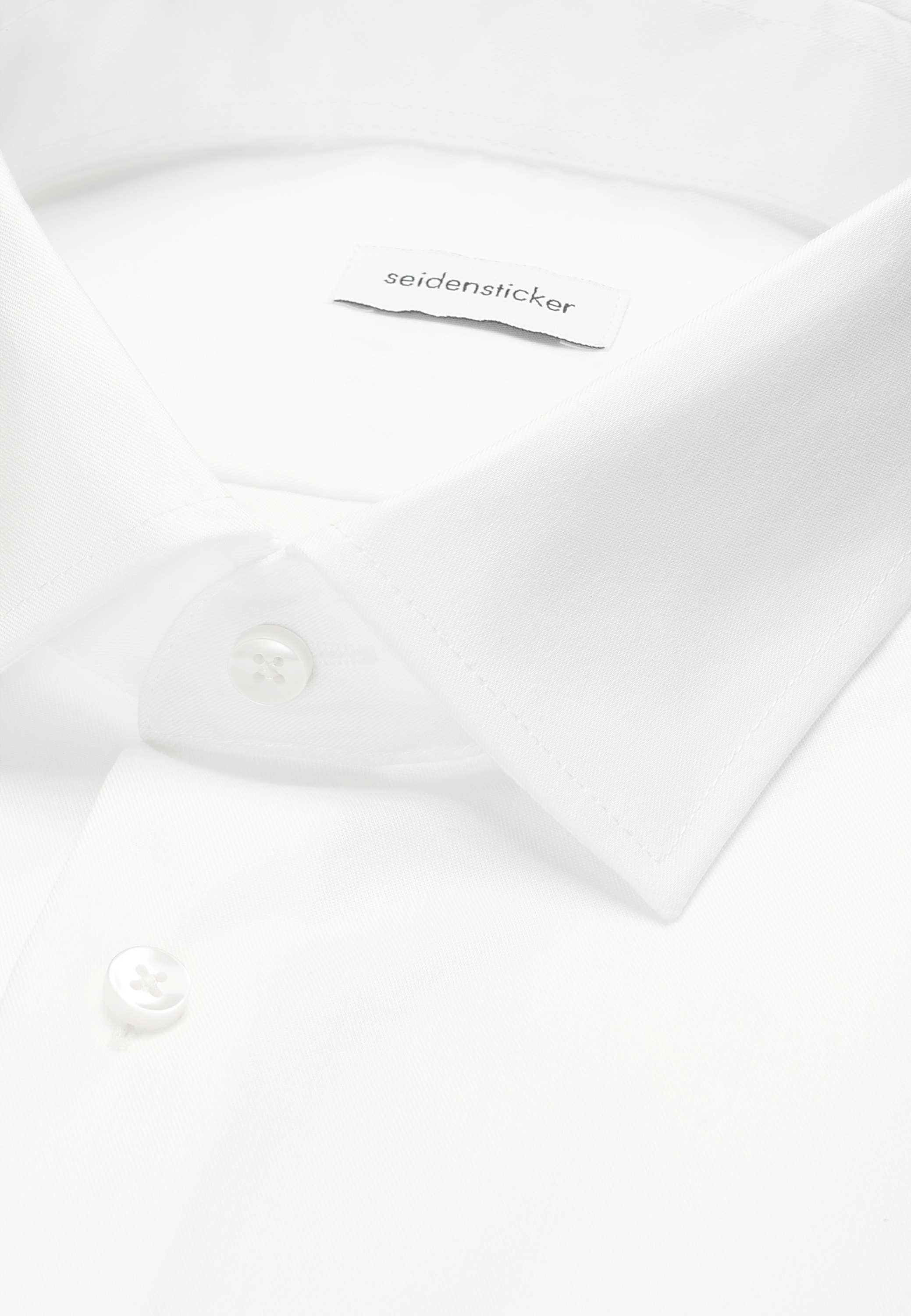 seidensticker Chemise d'affaires »Schwarze Rose« col Kent 1/1 slim uni