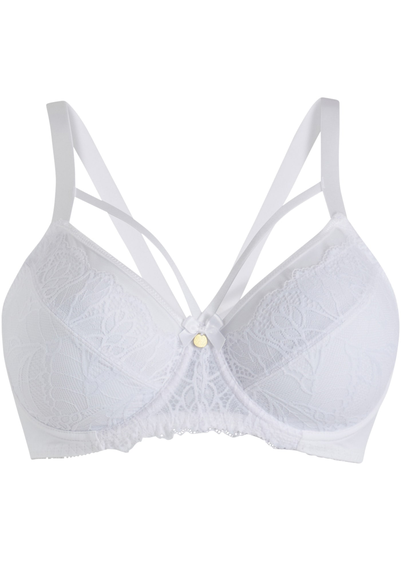 bonprix Soutien-gorge minimisant »Minimizer-BH mit zarter Spitze« avec dentelle et détails raffinés
