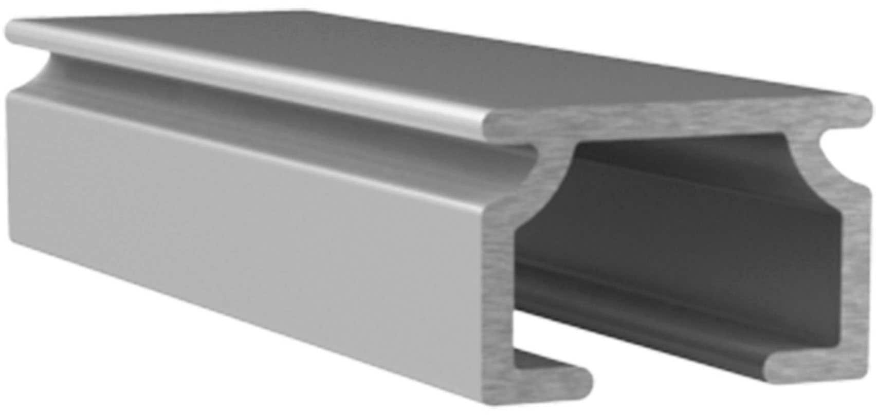 SN DECO GROUP Gardinenschiene »Objektschiene SL«, 1 läufig-läufig, Fixmass, in versch. Längen und Farben, Aluminium, Innenlauf, Vorhangschiene