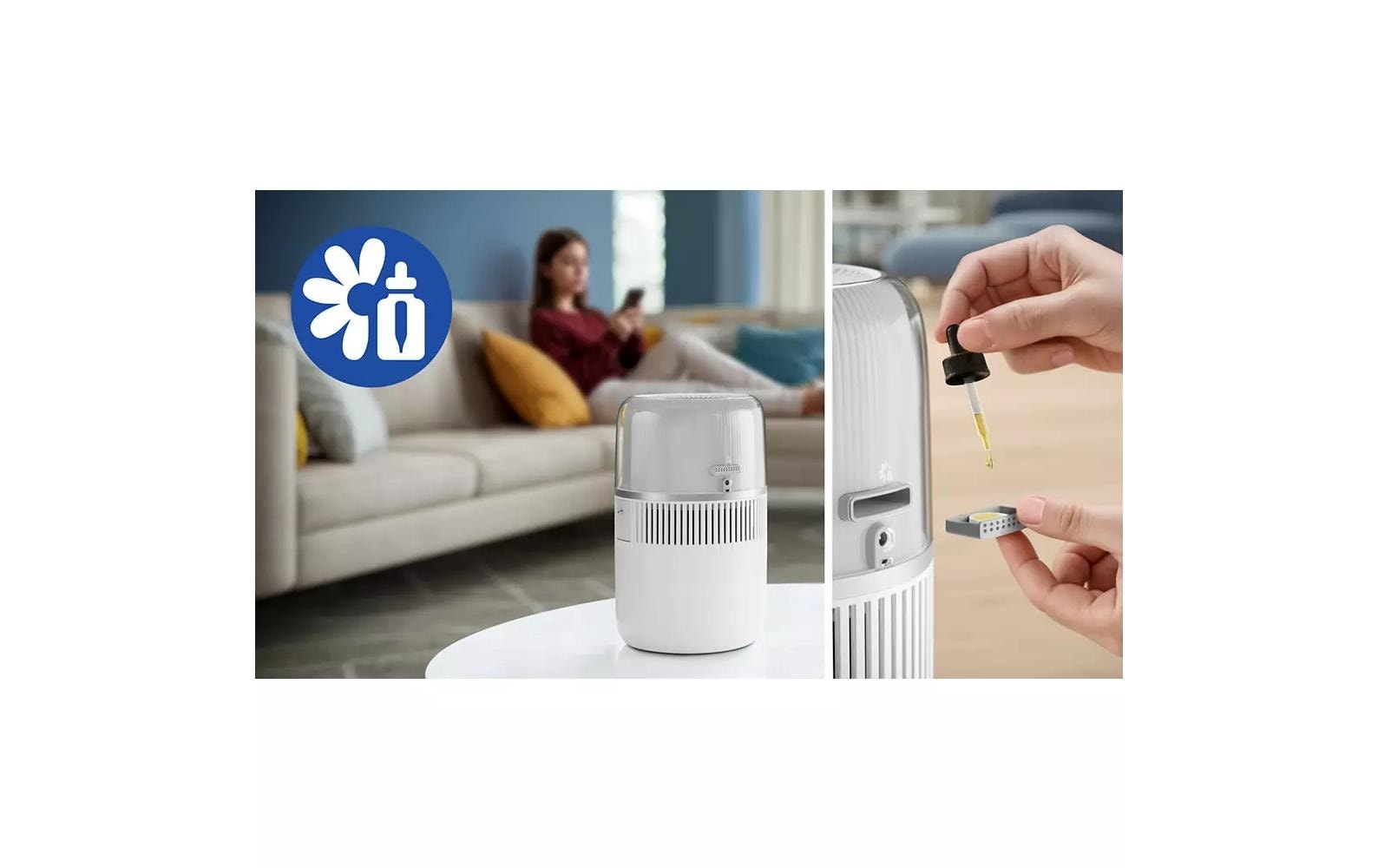 Philips Humidificateur d'air »HU5710/03 5000 Series« 4,5 l Wassertank pour pièces de 56 m², avec technologie NanoCloud