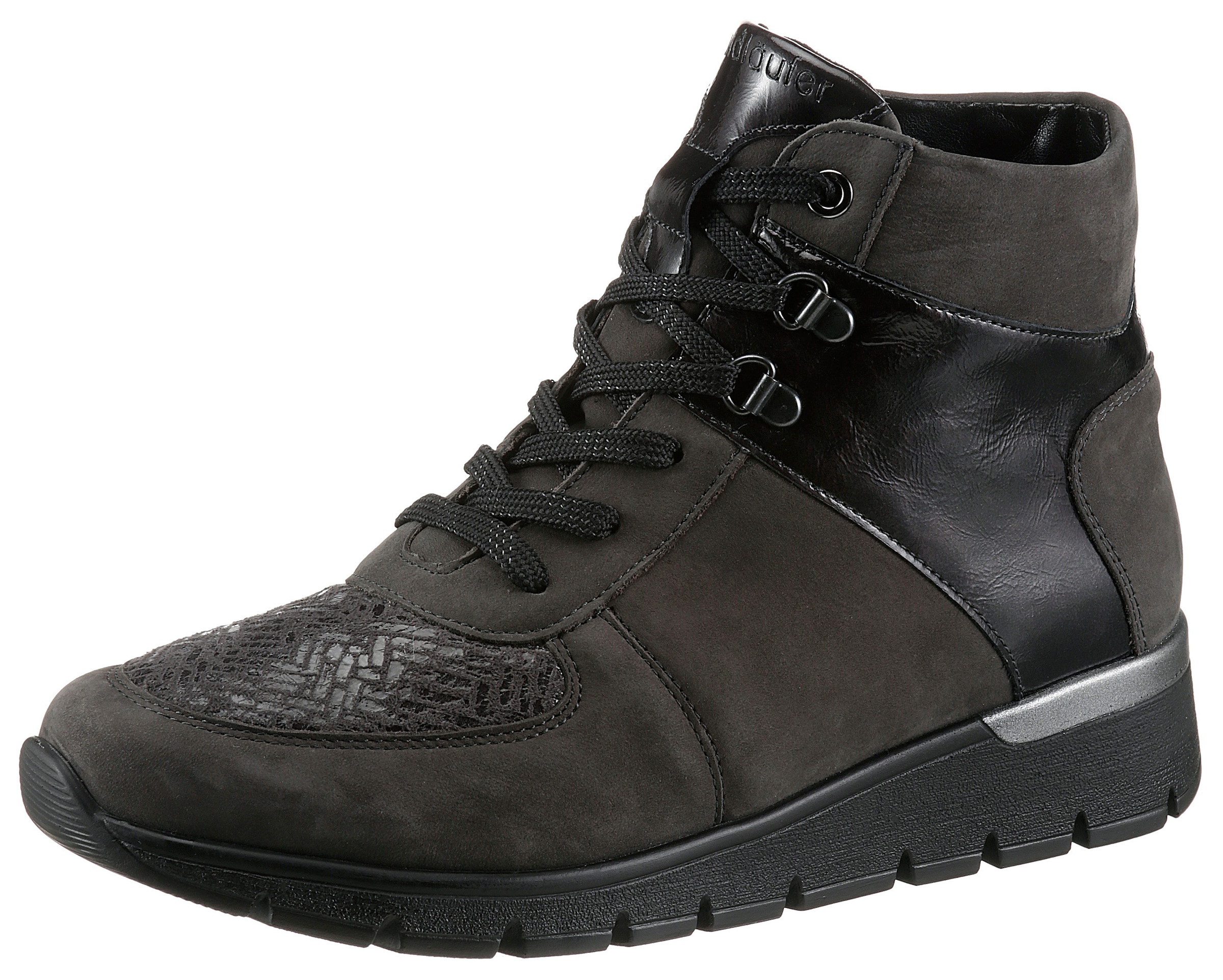 Image of Waldläufer Schnürboots "K-RAMONA-Soft" mit Orthotritt-Ausstattung und K-Weite (=extraweit)