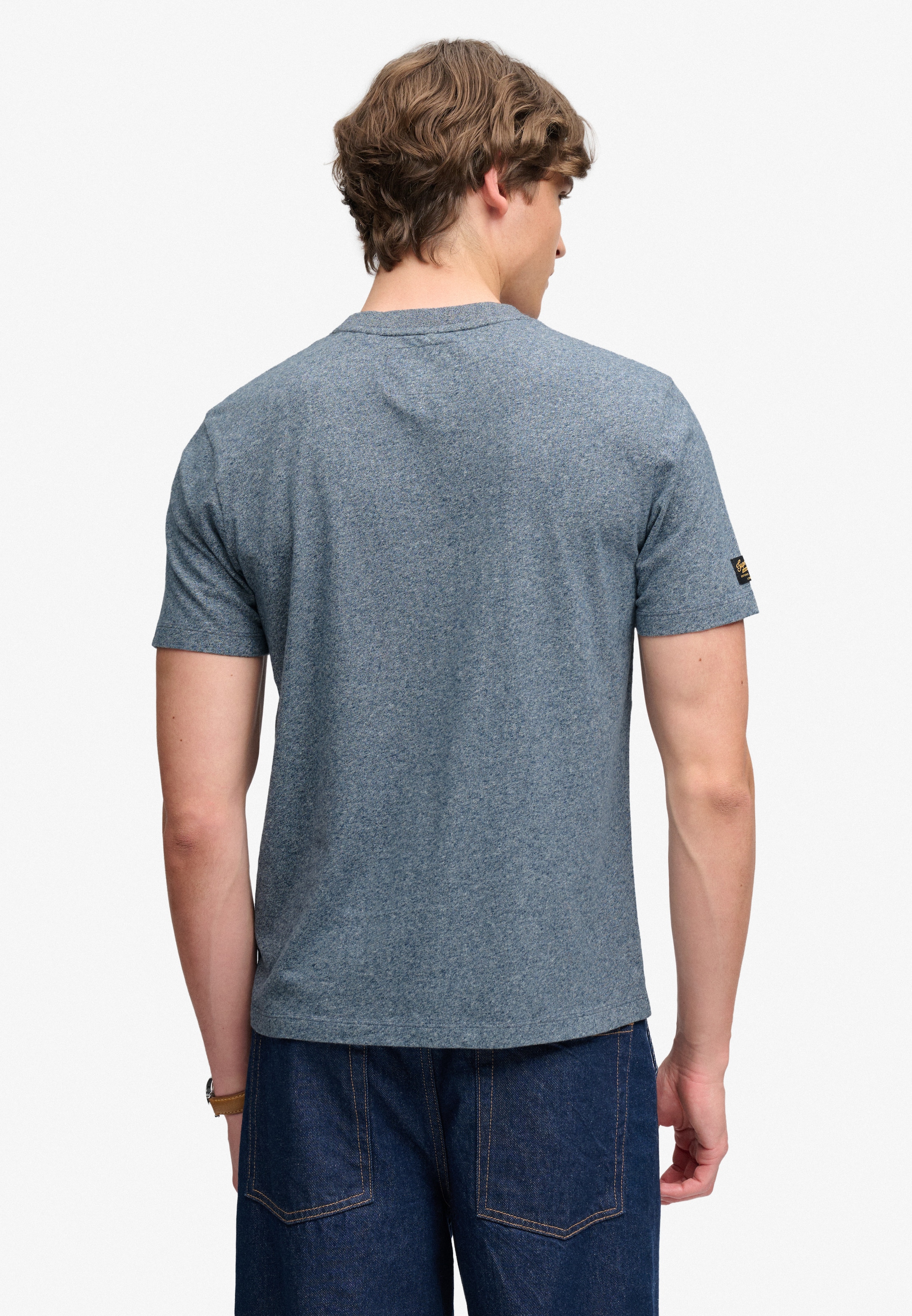 Superdry Rundhalsshirt »VL HERITAGE RELAXED TEE« Baumwolle, relaxed fit