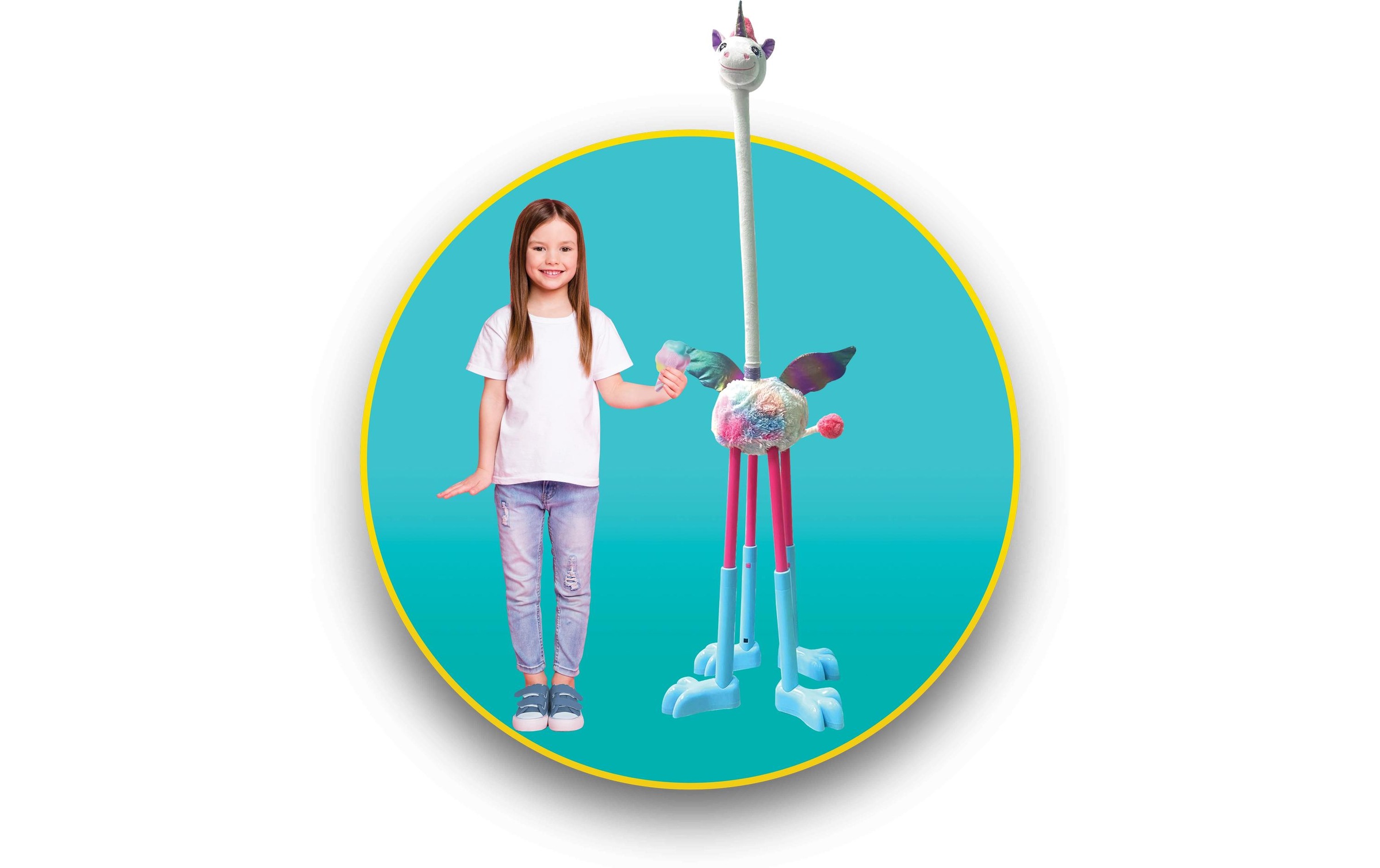 Plüschfigur »Paka Little long legs unicorn«