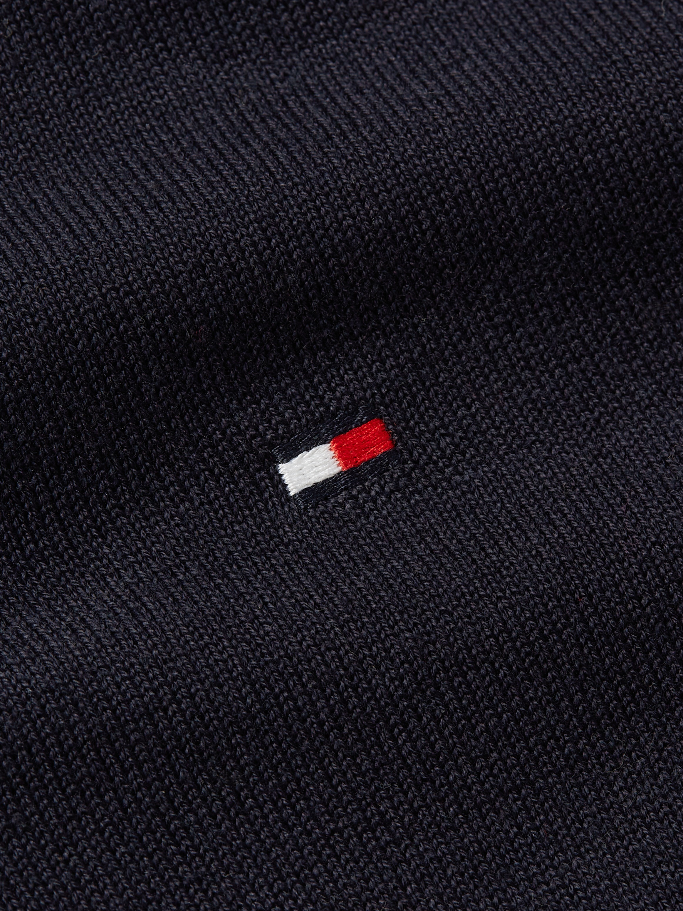 Tommy Hilfiger Rundhalspullover »ESSENTIAL COTTON CREW NECK«, 100% Baumwolle Crewneck Regular Fit Premium Mode