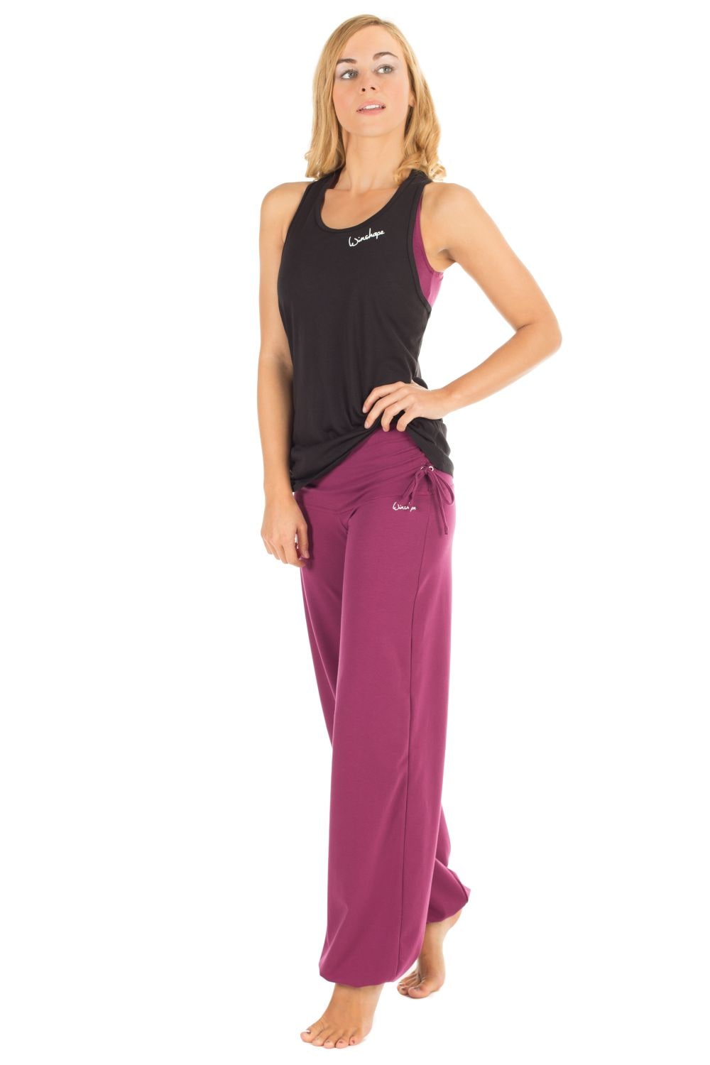 Winshape Sporthose »WH1«, mit seitlicher Raffung