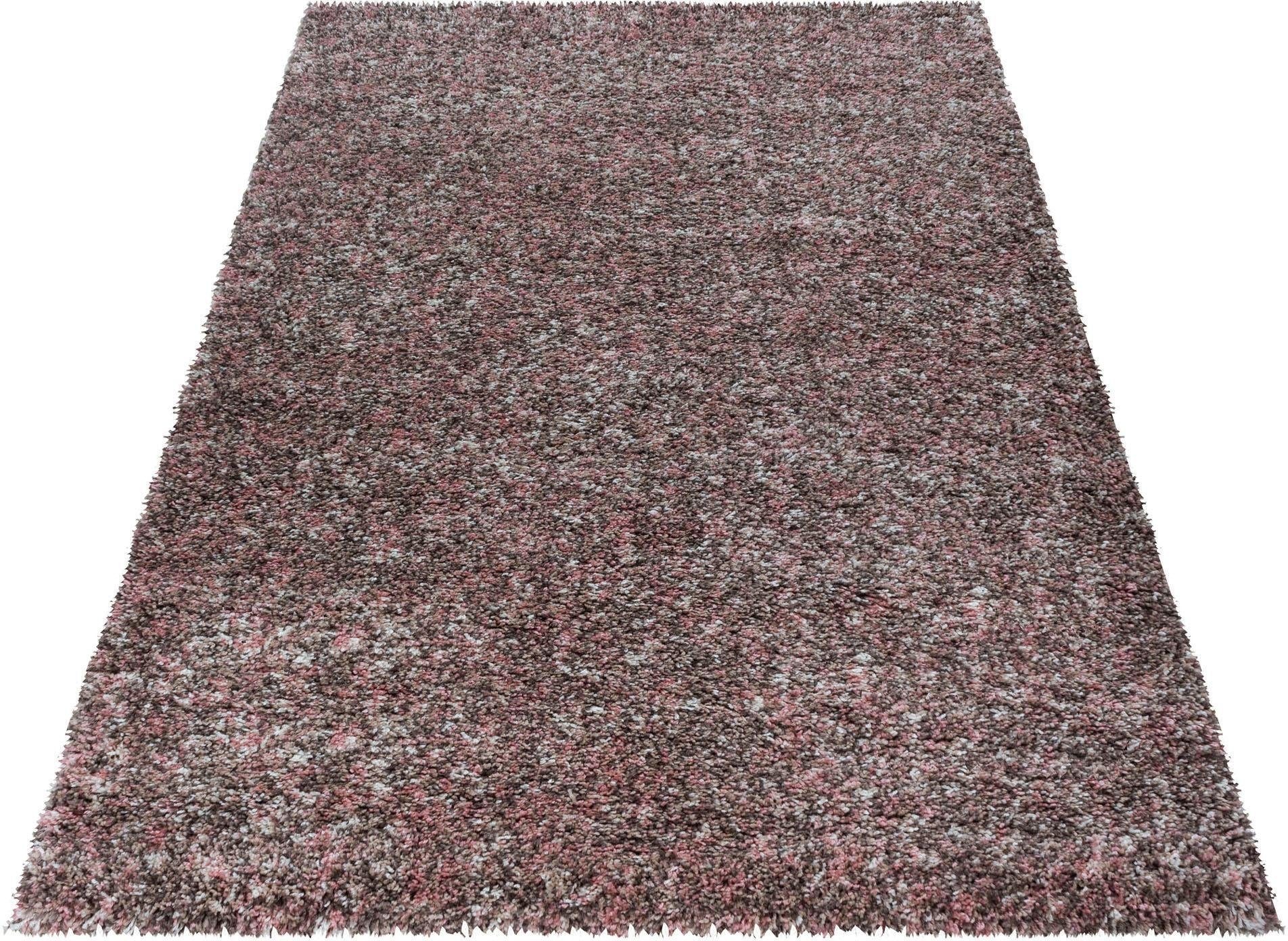 Ayyildiz Teppiche Hochflor-Teppich »Enjoy Shaggy«, rechteckig, 50 mm Höhe, auch als Läufer, Shaggy, Langflor, meliert, Wohnzimmer