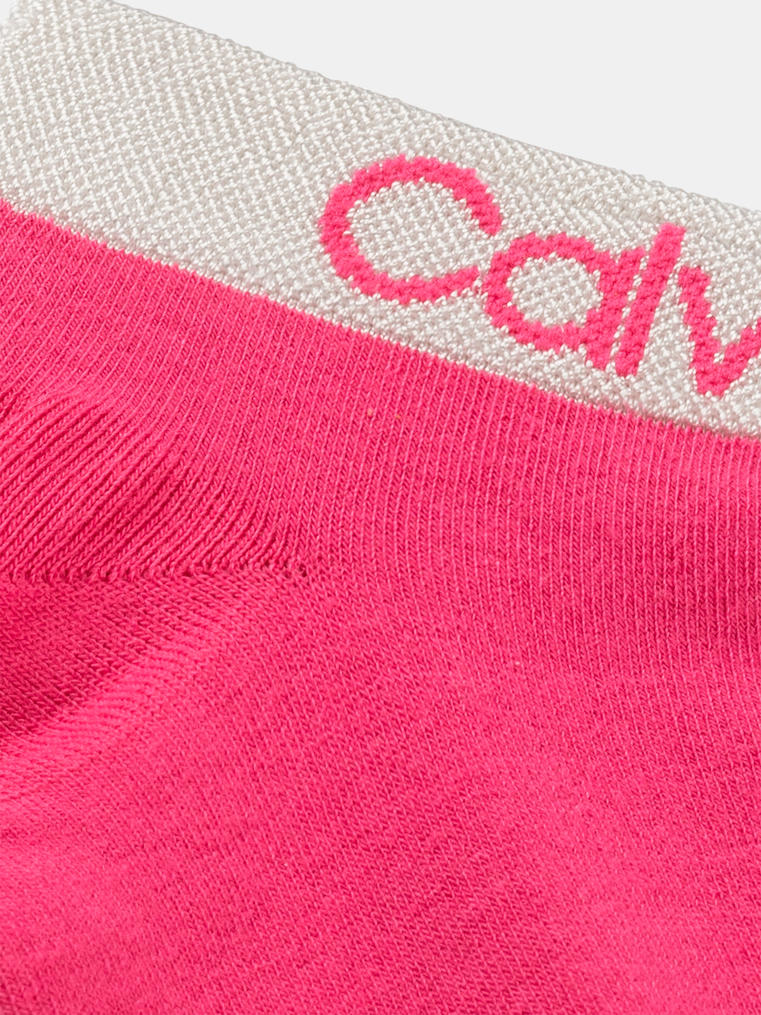 Calvin Klein Jeans Kurzsocken »CK WOMEN QUARTER 2P LOGO WELT«, (2 Paar), Coolmax-Garn, Einheitsgrösse passend von 37-41