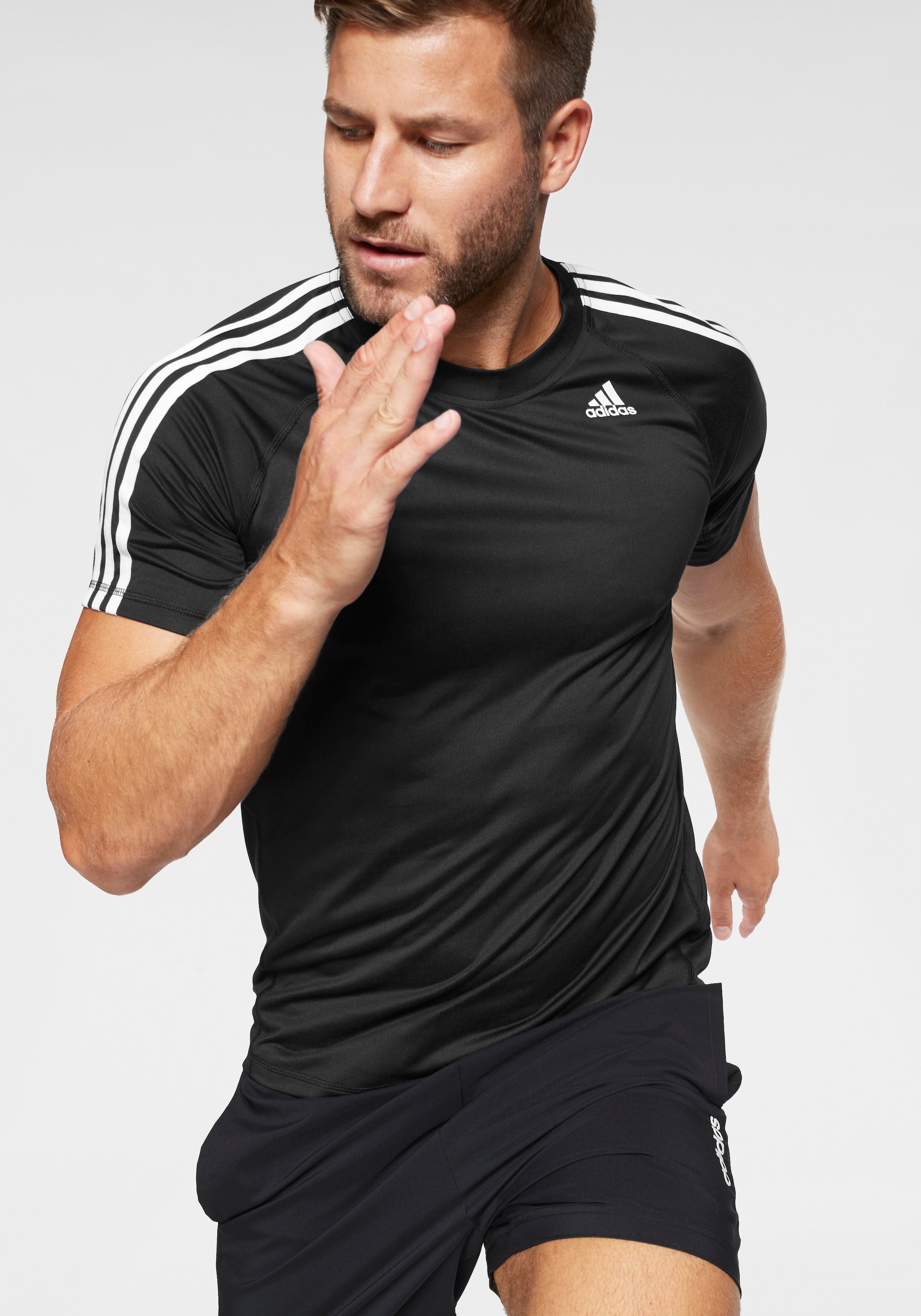 T-Shirt »OSR M 3 STRIPES TEE TRAINING«