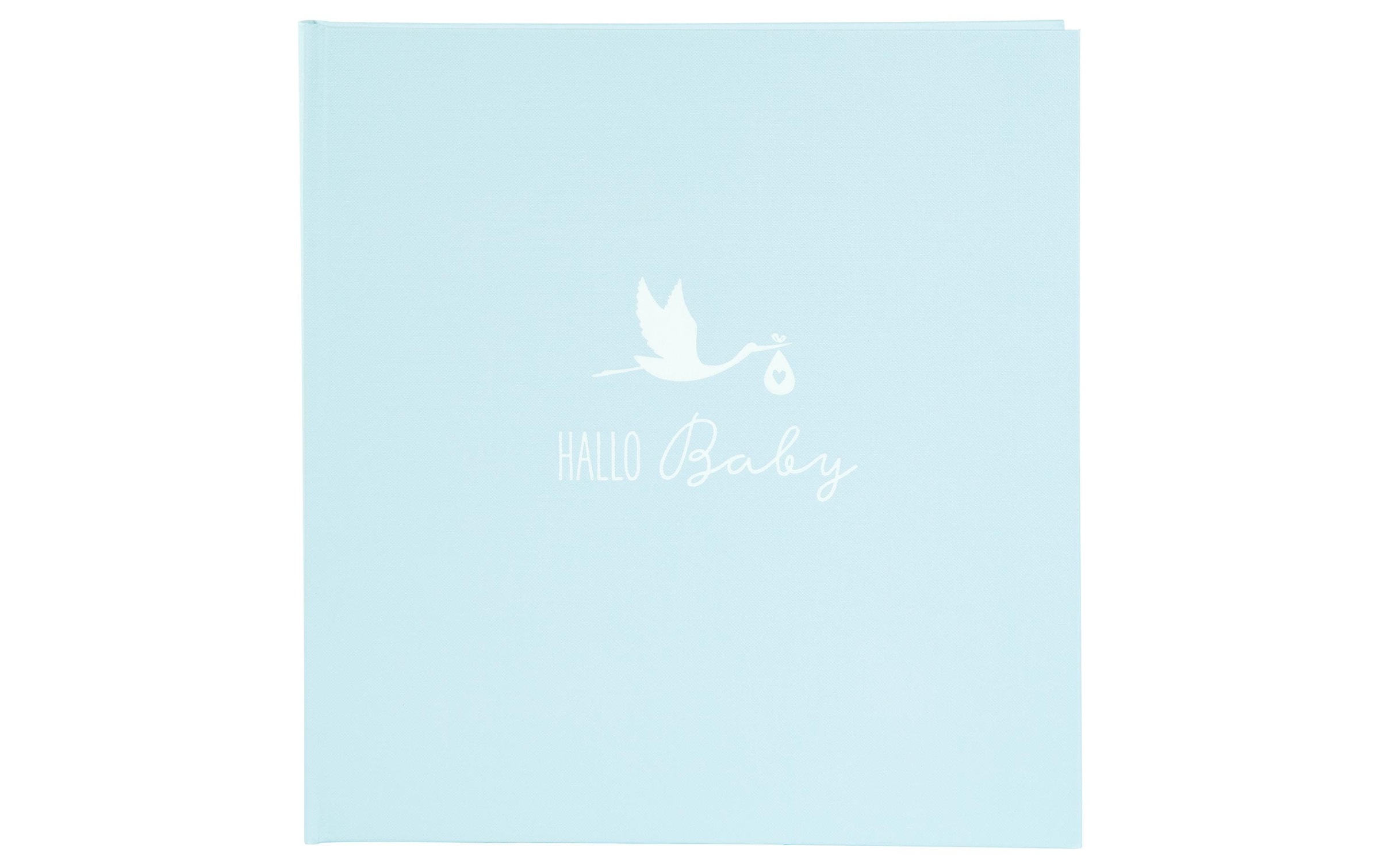 Image of Goldfarbenbuch Fotoalbum »Storch Hallo Baby« bei Ackermann Versand Schweiz