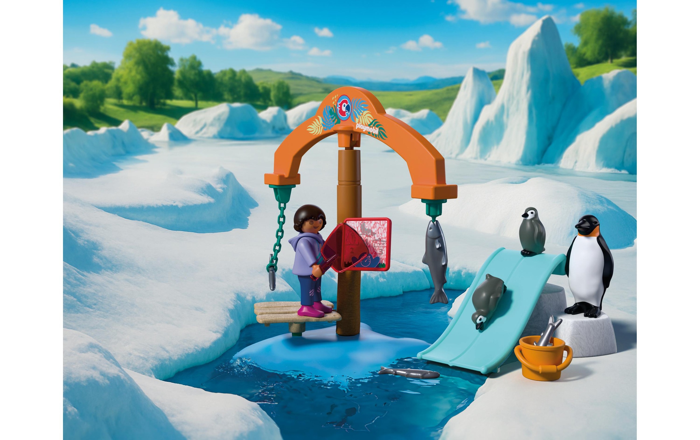 Playmobil® Jeu de construction »Zoo: Eis-Expedition (72073), Animals & Friends«