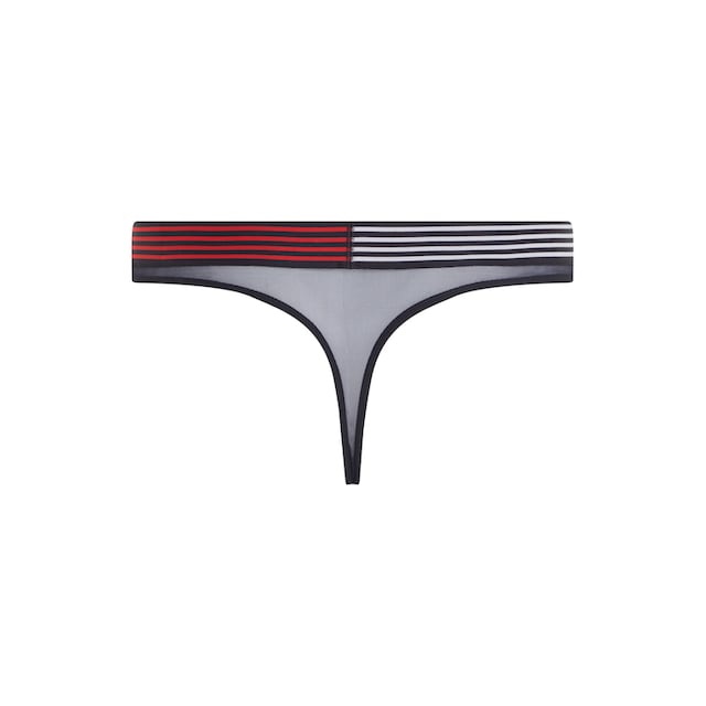 ♕ Tommy Hilfiger Underwear Slip »THONG«, mit Tommy Hilfiger Logo-Schriftzug  am Bund versandkostenfrei bestellen