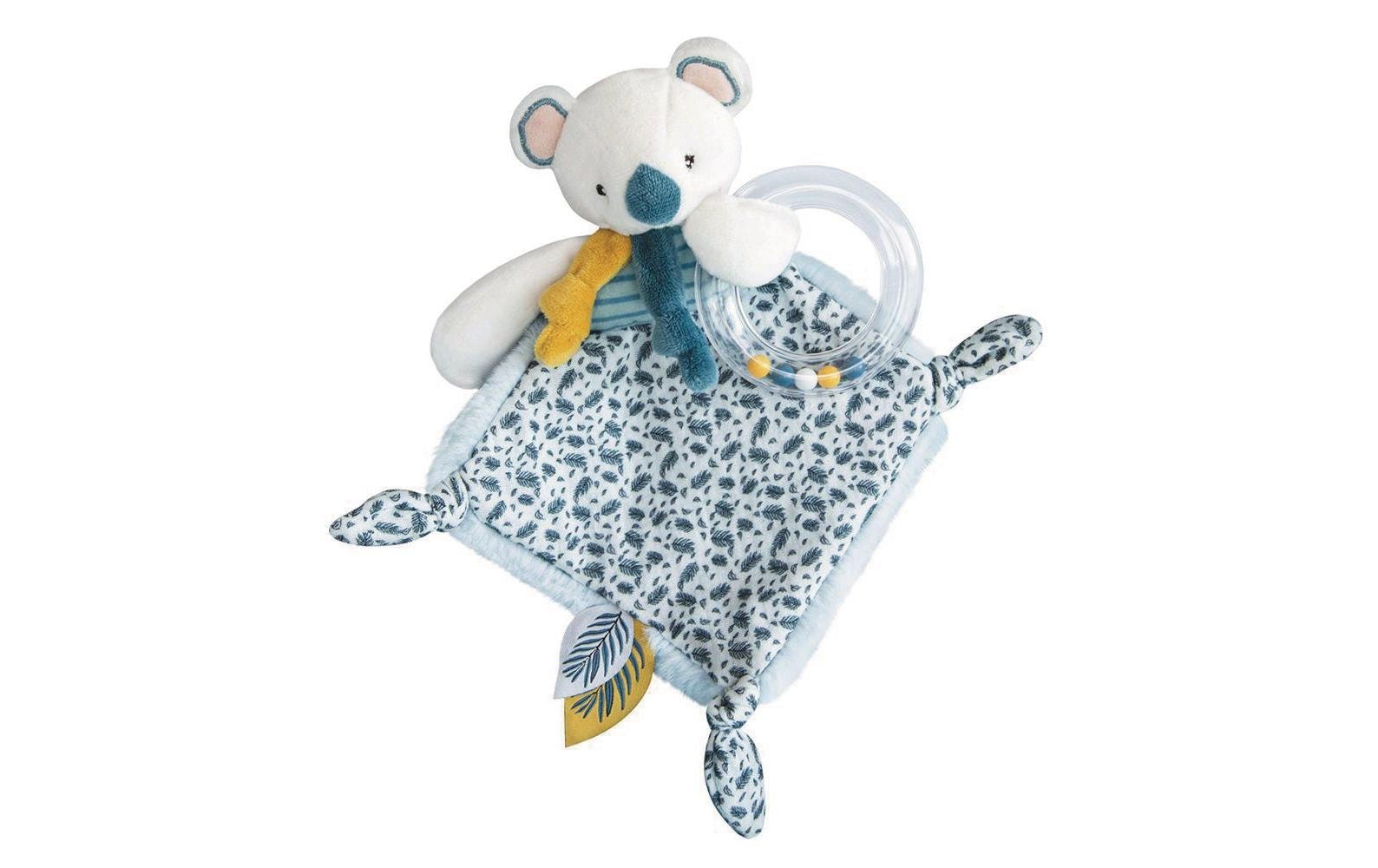 Schmusetuch »DouDou et compagnie Koala Rassel mit Schmusetuch 22 cm«