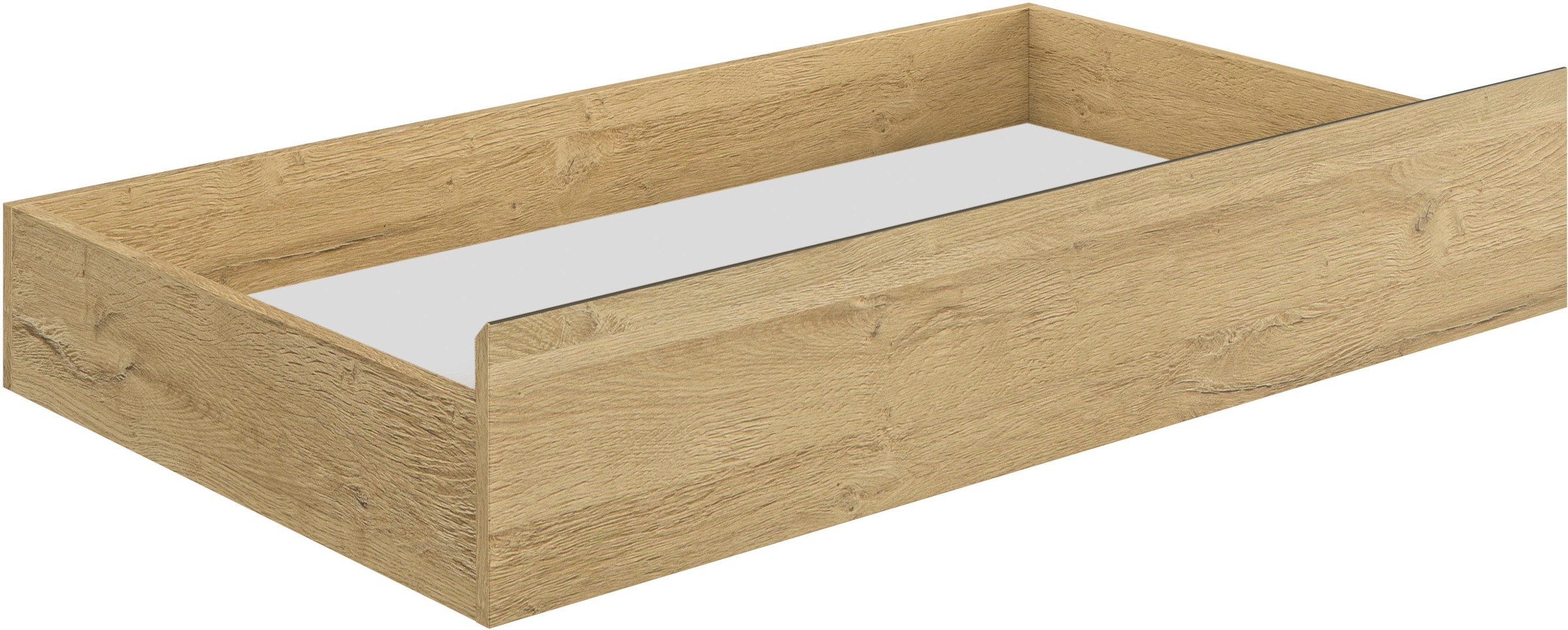 Gami - Tiroir de lit 137 cm pour lit 180x200 cm effet chêne -zelka