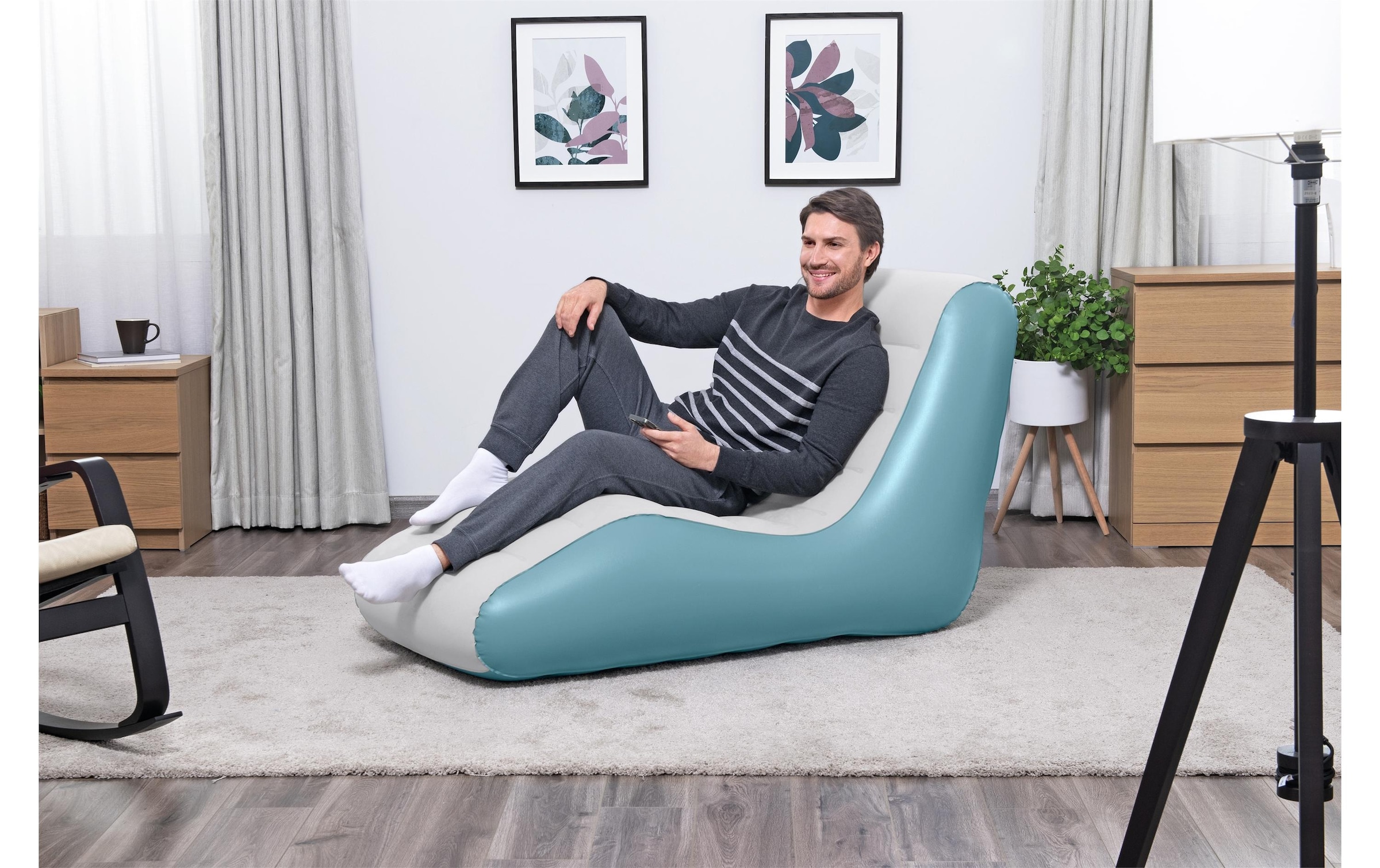 Bestway Luftsessel »Leisure Luxe 133 x 79 cm«