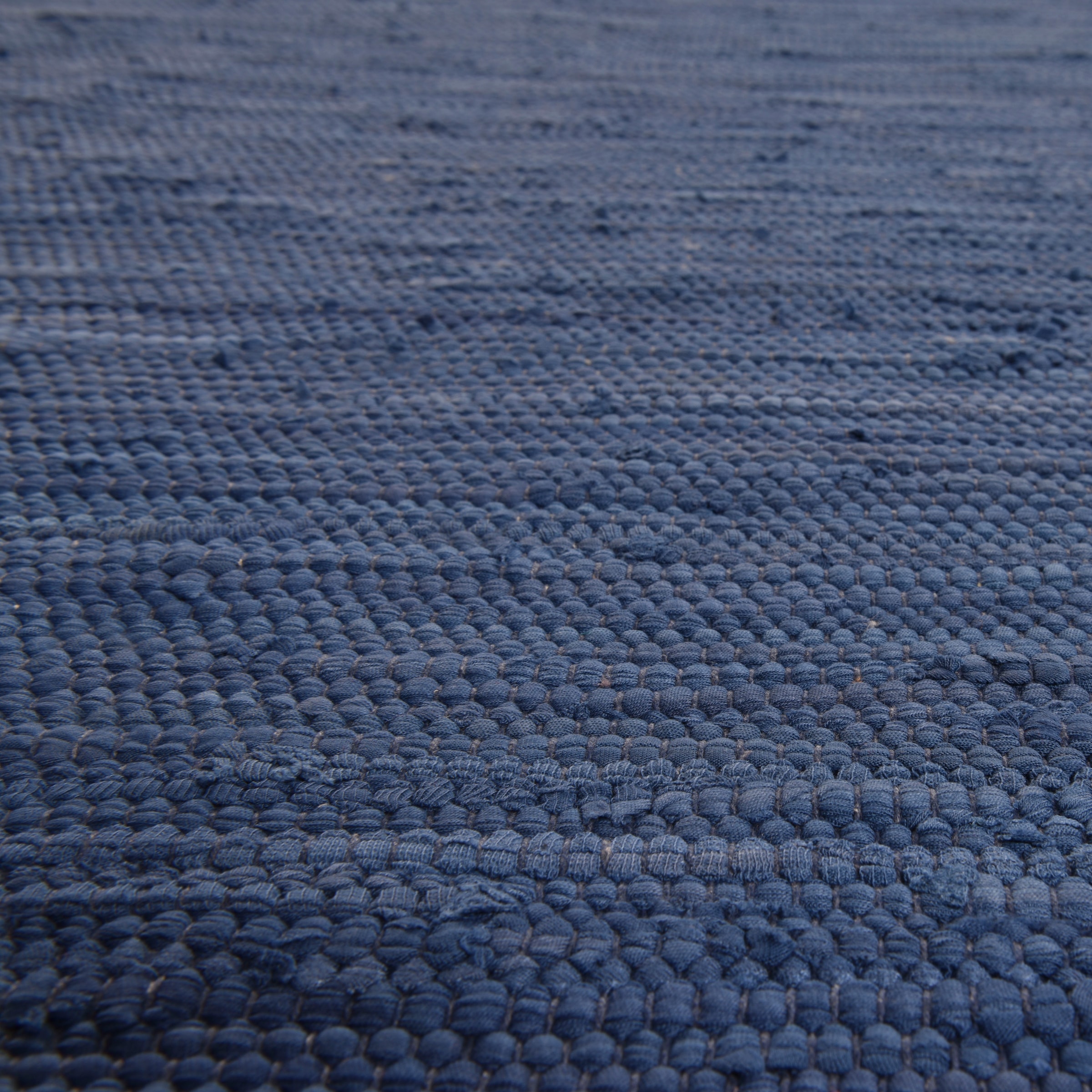Fransen rechteckig, Handweb Baumwolle, bequem Flachgewebe, mit Teppich, »Happy Cotton«, reine handgewebt, kaufen Teppich THEKO