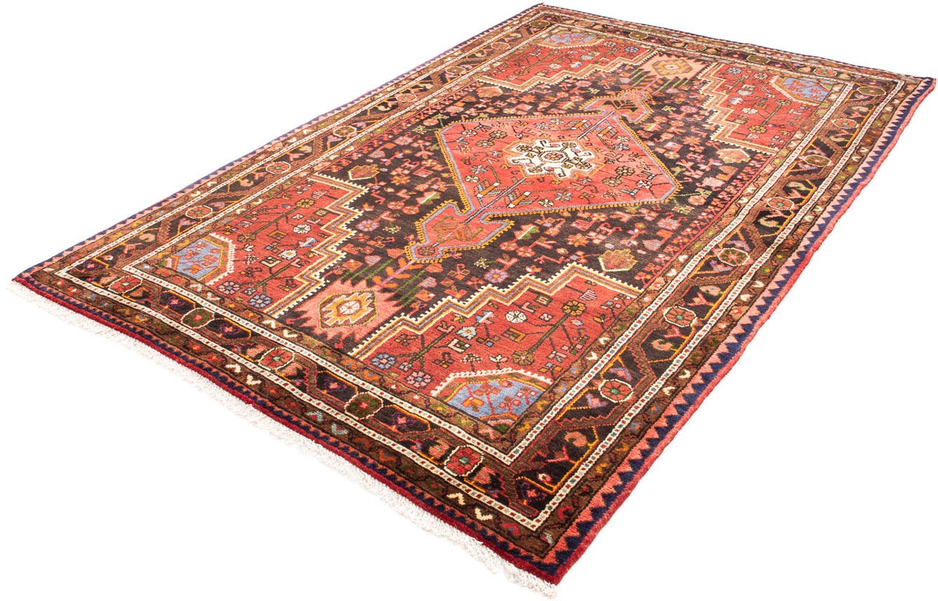 Image of morgenland Orientteppich »Perser - Nomadic - 227 x 145 cm - dunkelblau«, rechteckig, 10 mm Höhe, Wohnzimmer, Handgeknüpft, Einzelstück mit Zertifikat bei Ackermann Versand Schweiz