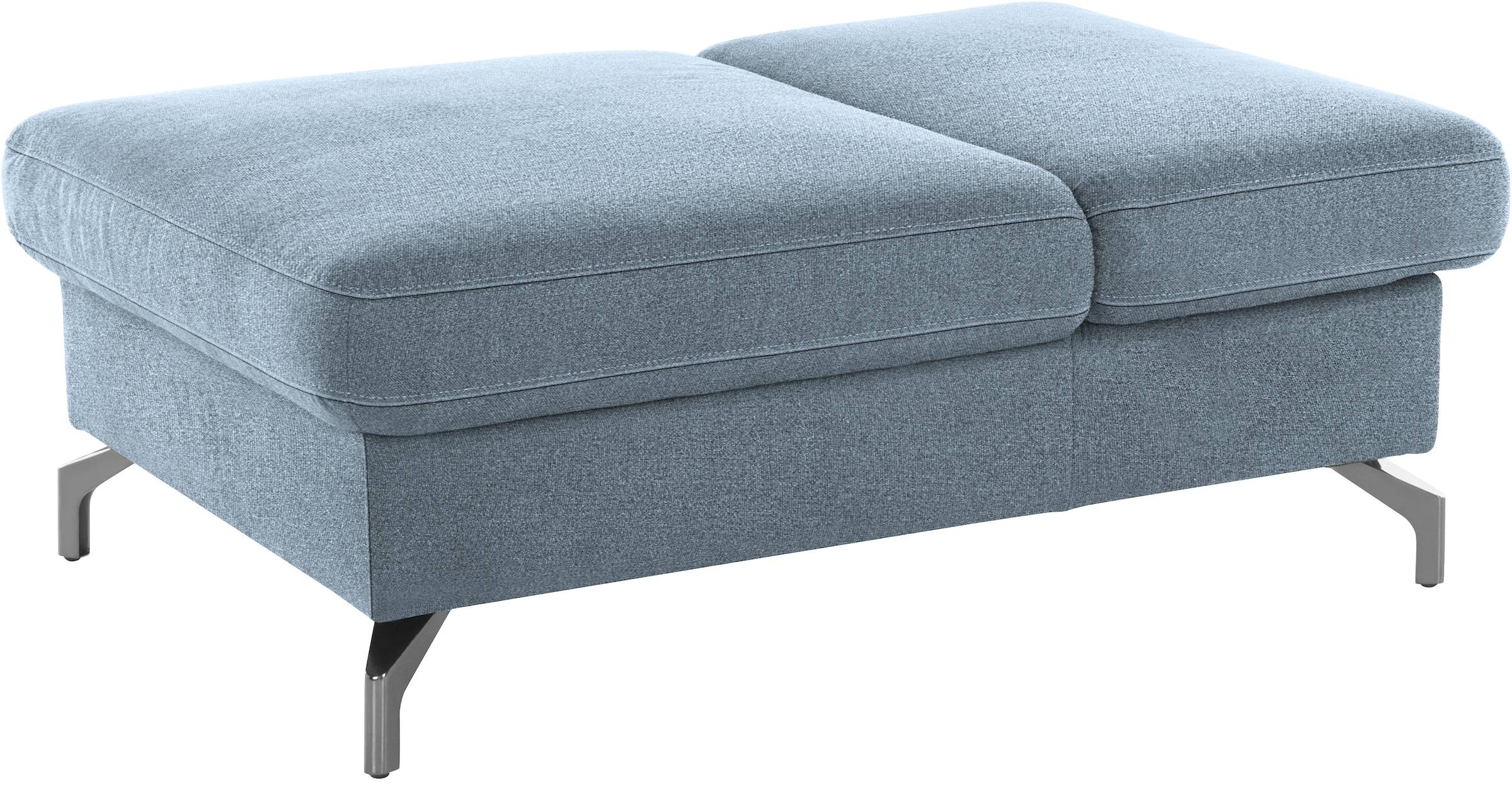 sit&more Hocker »Brisbane«, Fusshöhe 12 cm, mit Federkern und Klappfunktion