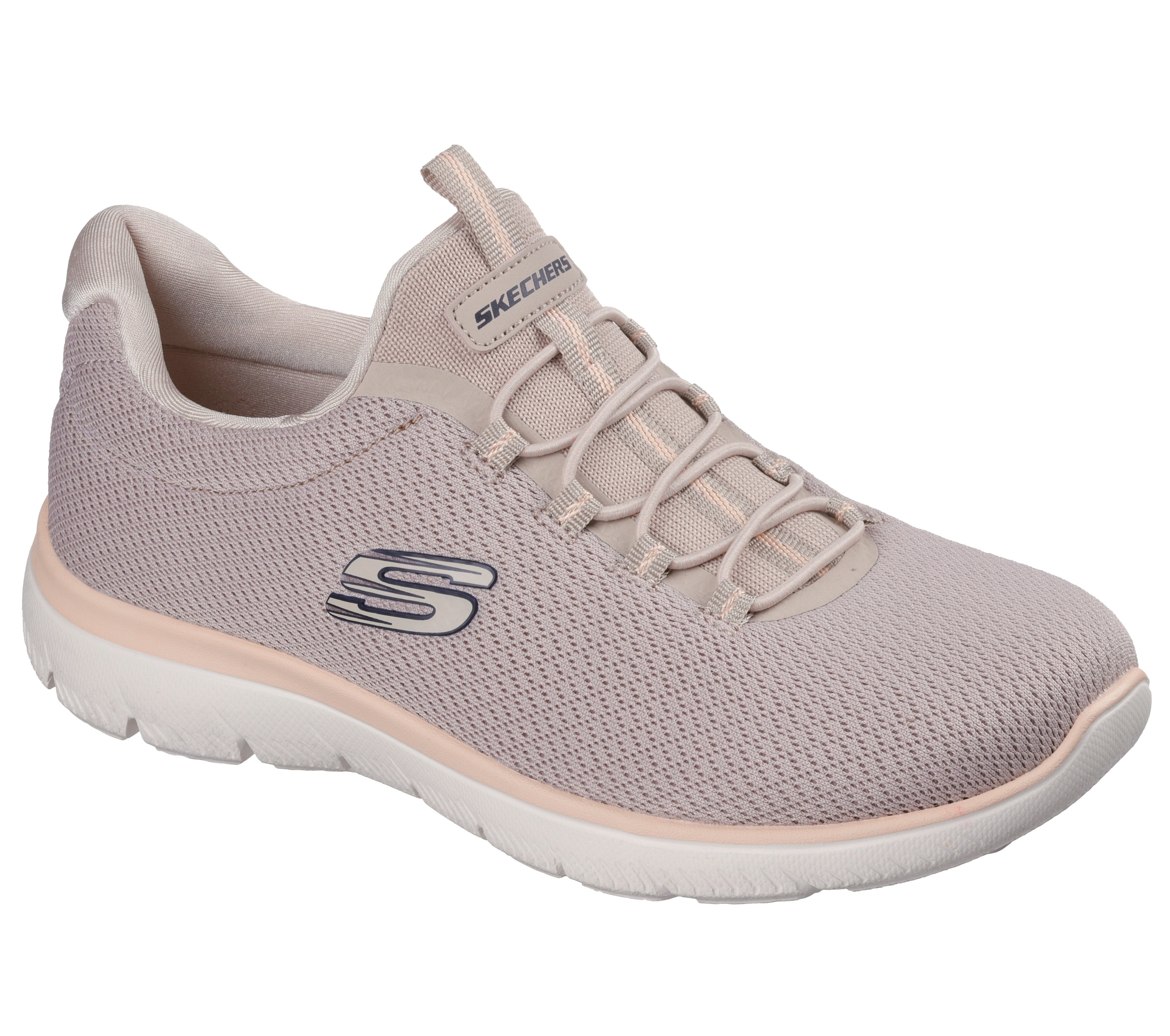 Image of Skechers Slip-On Sneaker "SUMMITS-SUMMER BLUSH" Arbeitsschuh, Freizeitschuh, Slipper mit Memory Foam