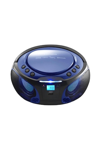 Lenco Radio »Portable Radio/CD-Player SCD-550 Blau«, (CD-Bluetooth FM-Tuner) kaufen