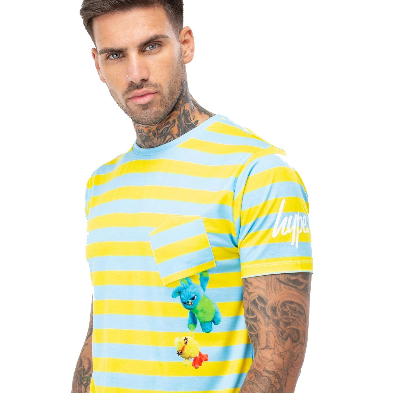 T-Shirt »Toy Story Herren Ducky Bunny mit Brusttasche und Aufdruck«