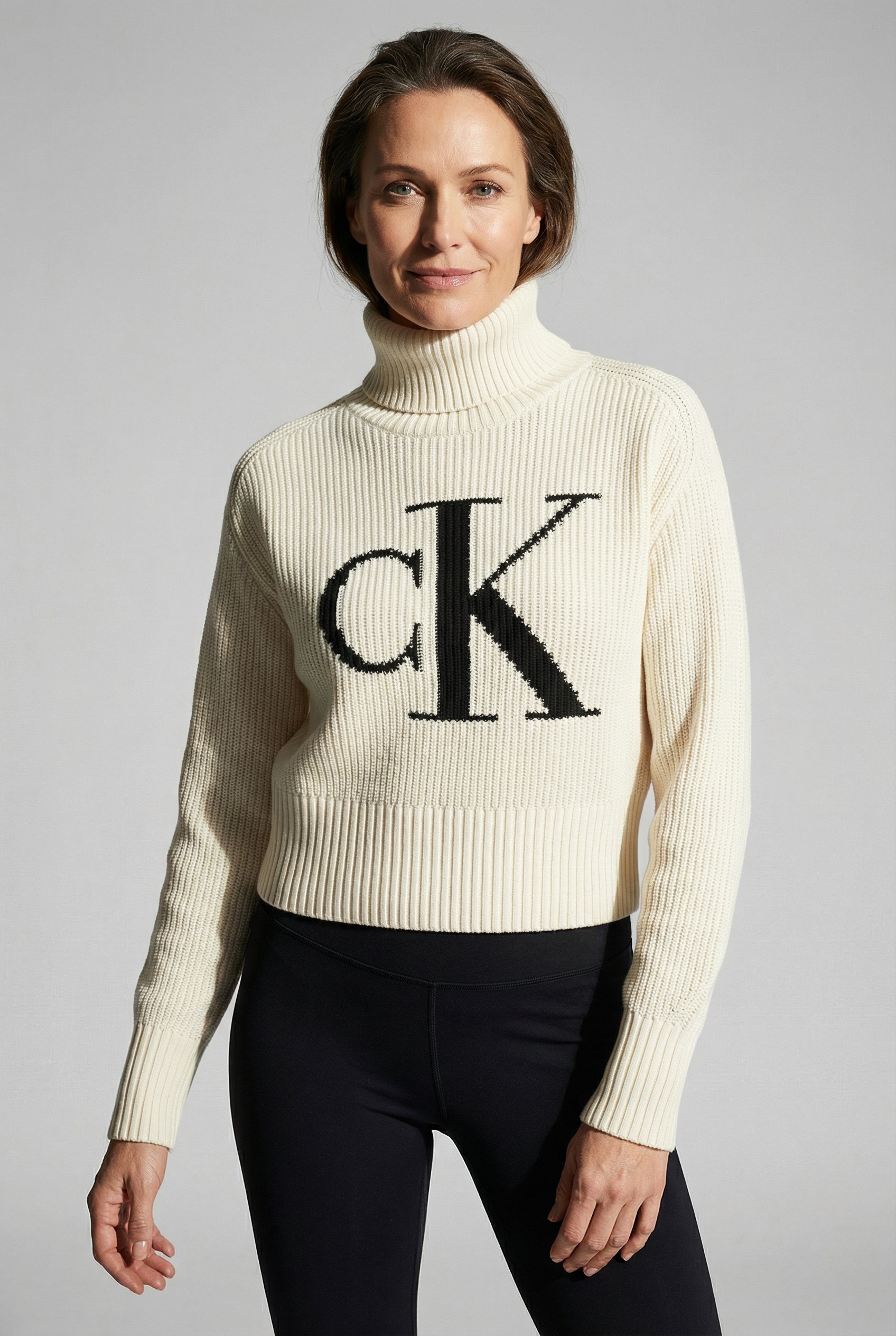 Image of Calvin Klein Jeans Strickpullover Rollkragen, loose fit