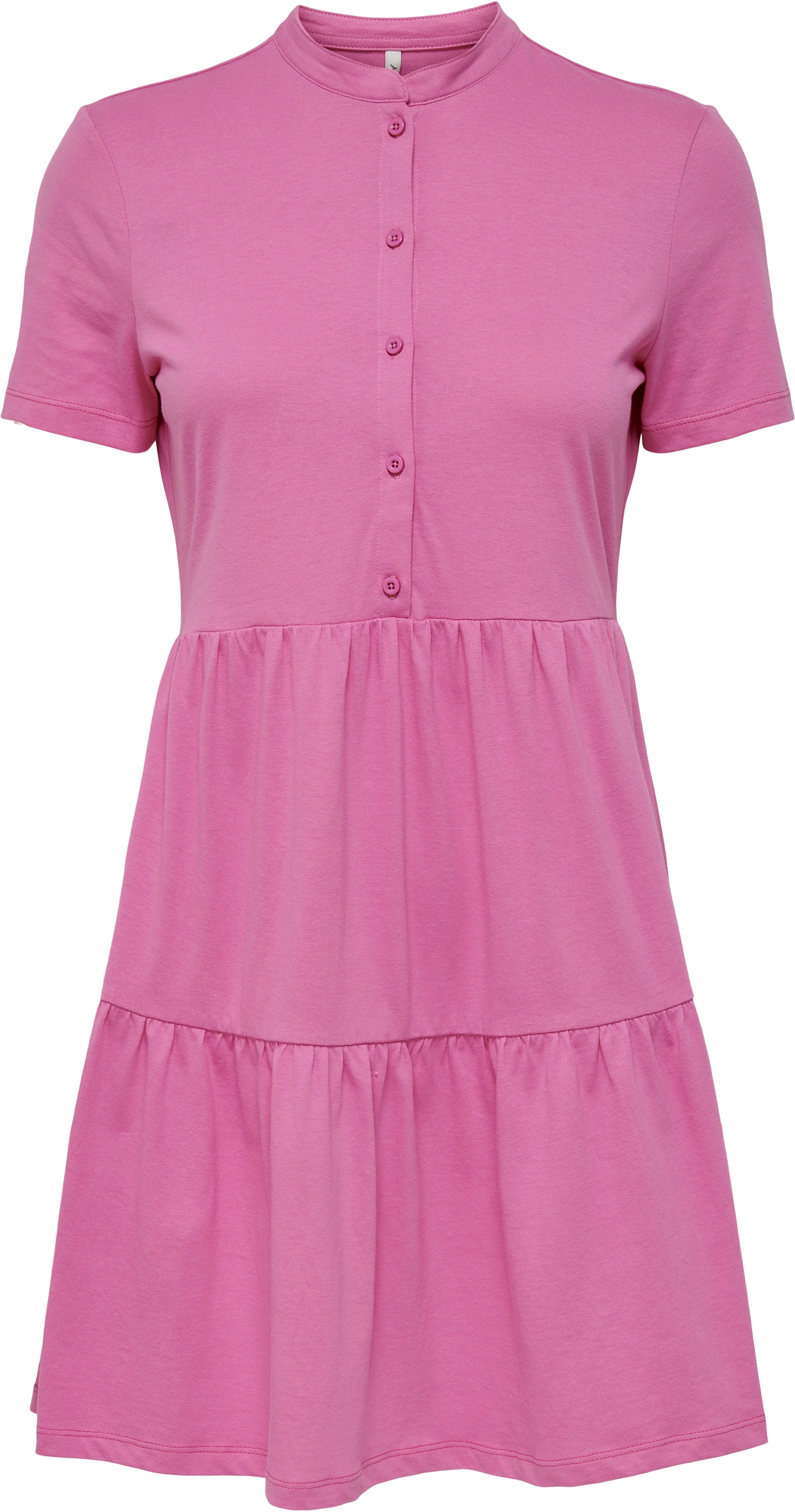 Image of Only Jerseykleid »ONLMAY S/S PLACKET DRESS JRS«, mit Volant bei Ackermann Versand Schweiz