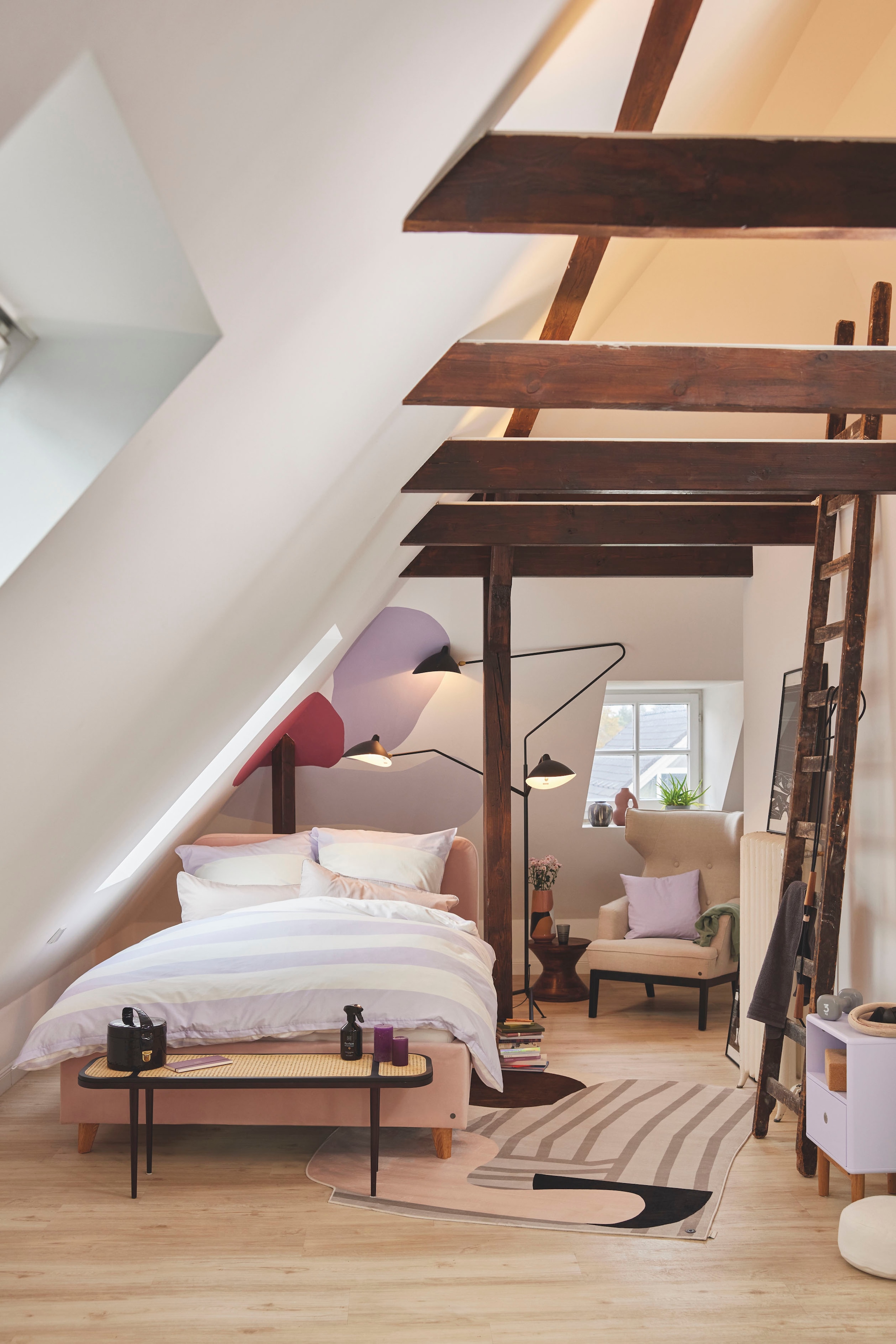 TOM TAILOR HOME Teppich »Shapes - SEVEN« Motivform 5 mm Höhe Kurzflor, bedruckt, modernes Design