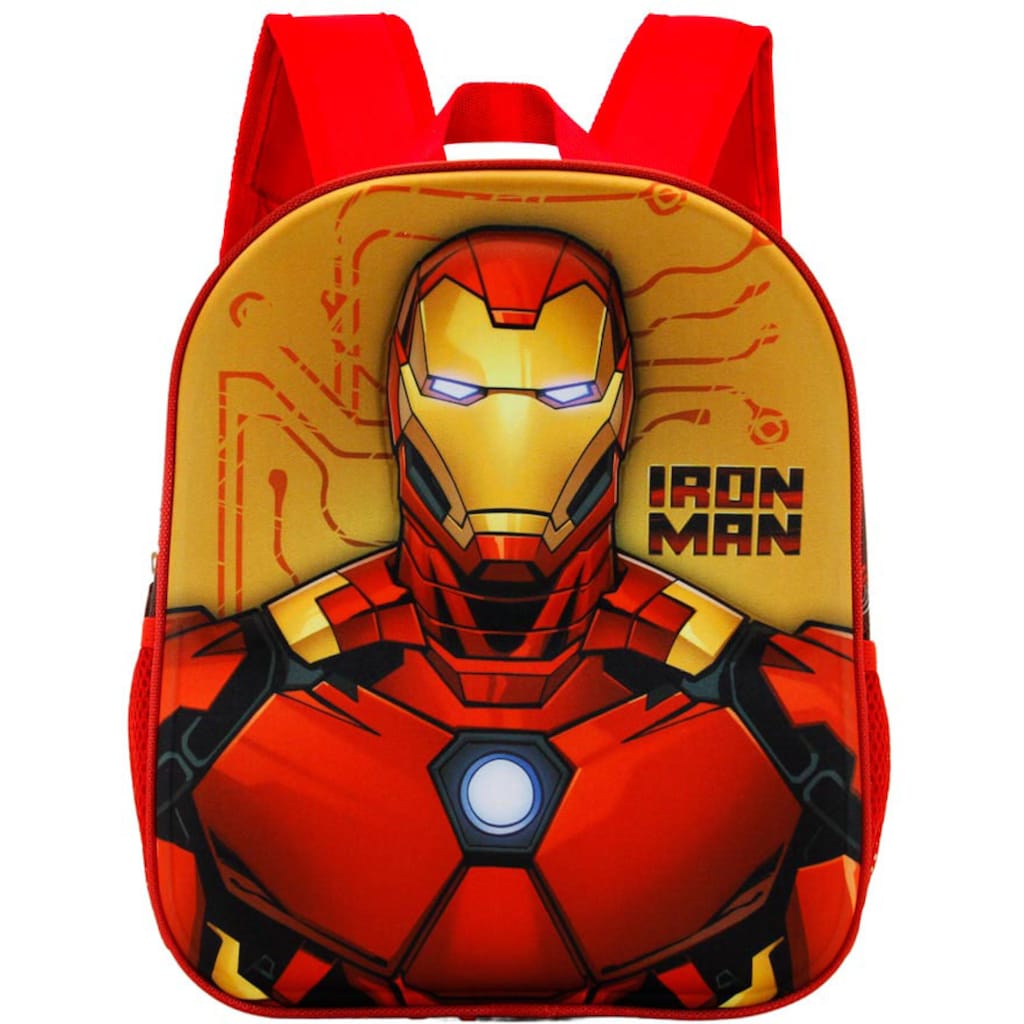 Karactermania Kinderrucksack »Iron Man, 3D, klein«