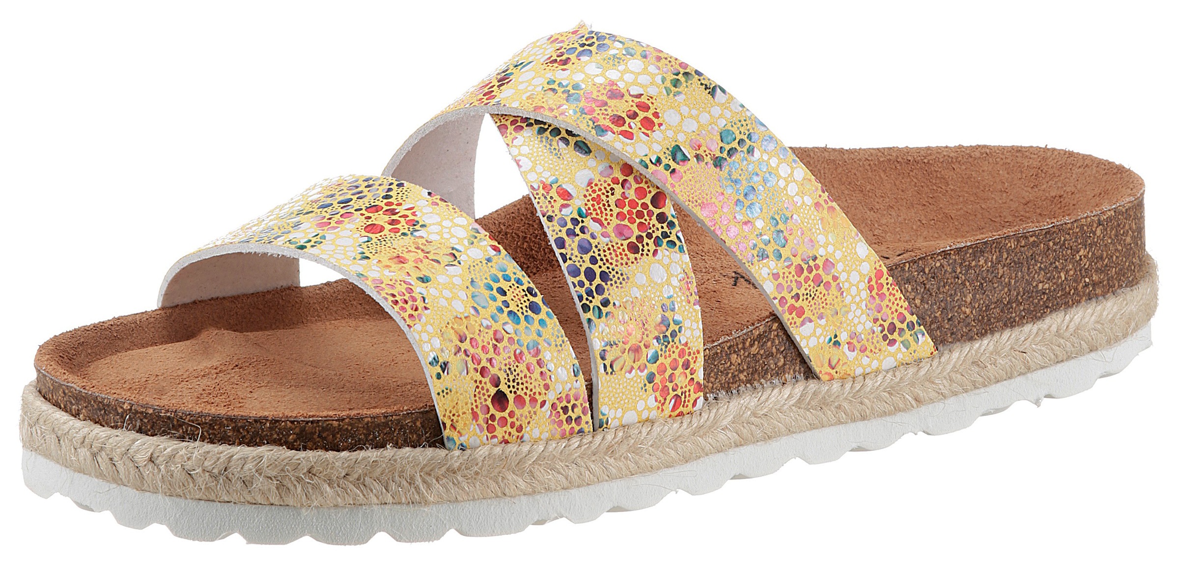 Image of CITY WALK Pantolette, mit buntem Druck bei Ackermann Versand Schweiz