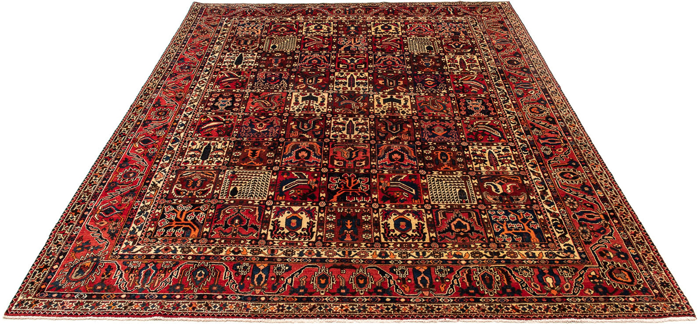 Image of morgenland Orientteppich »Ziegler - Bachtiari - 374 x 305 cm - mehrfarbig«, rechteckig, 6 mm Höhe, Wohnzimmer, Handgeknüpft, Einzelstück mit Zertifikat bei Ackermann Versand Schweiz