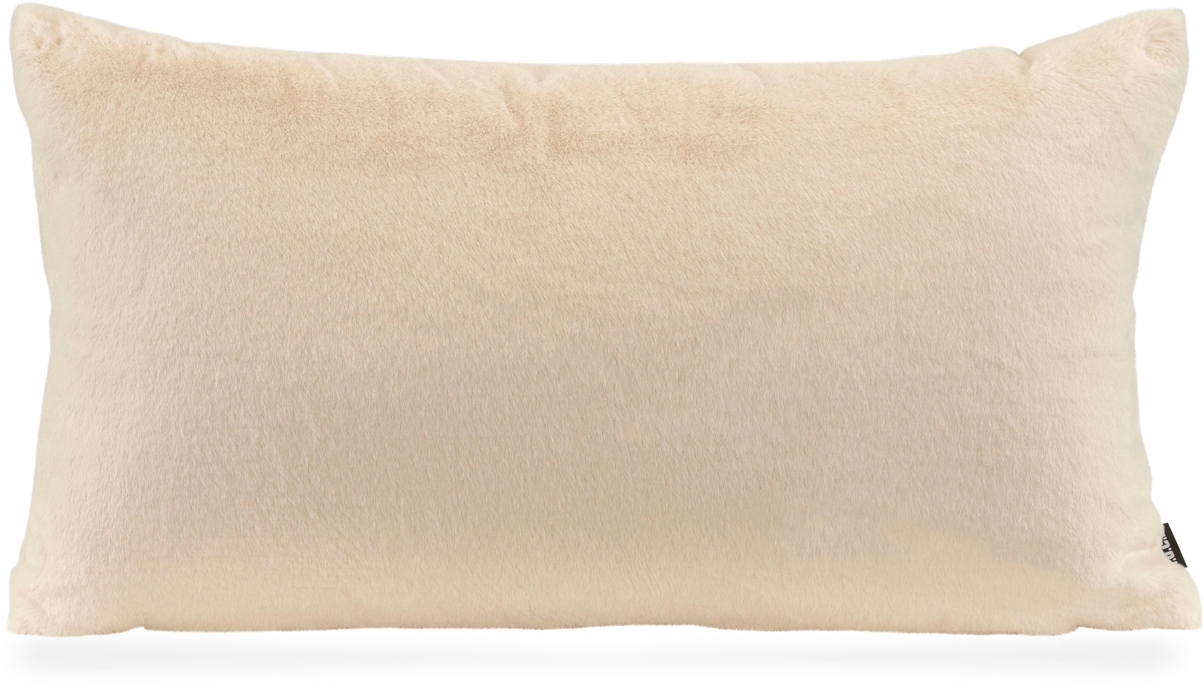Image of H.O.C.K. Dekokissen "Plushy" samtweich, kuschelig, inkl. Füllung, Bezug mit Reissverschluss