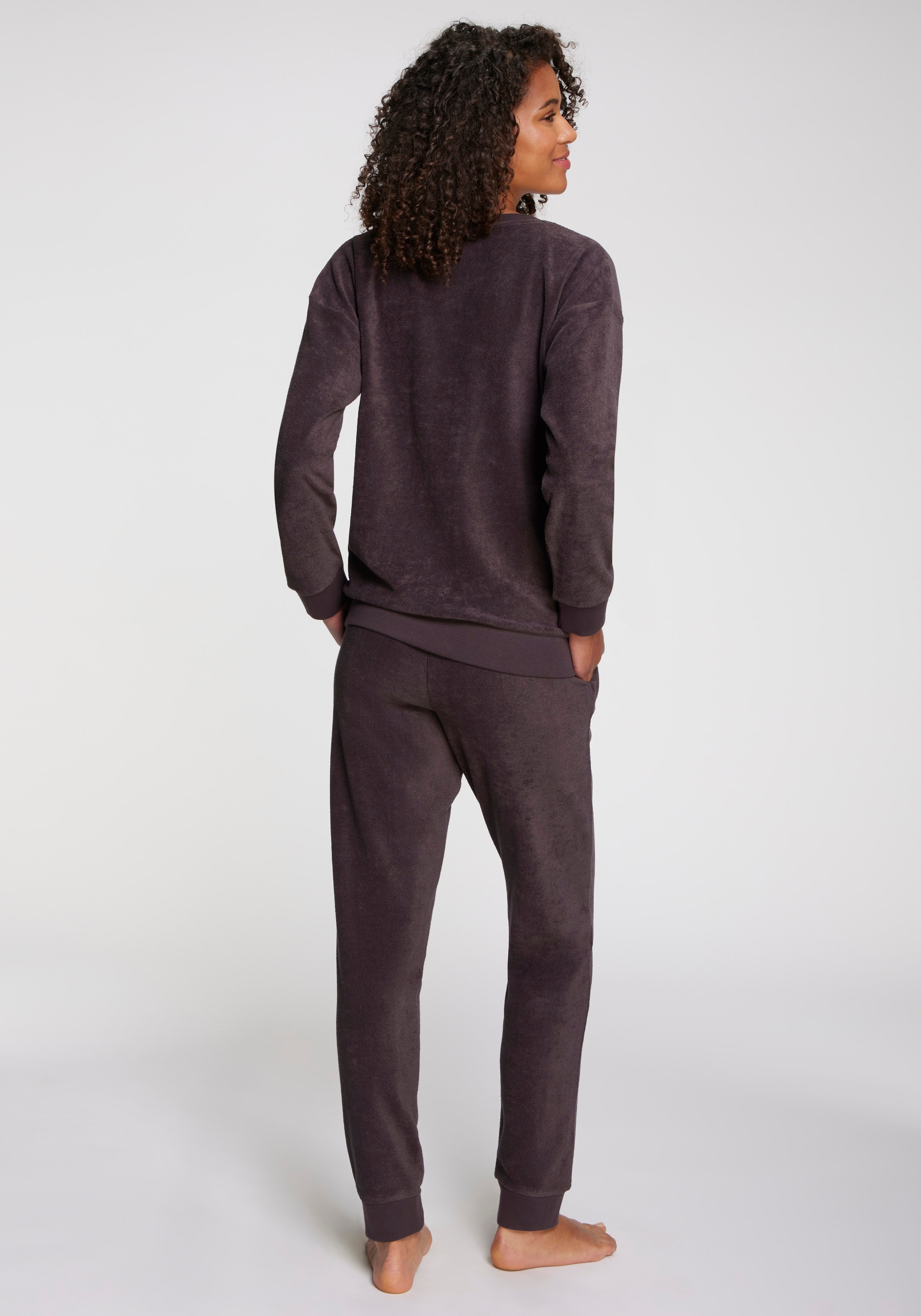 Vivance Dreams Pyjama, (2 tlg.), in schöner Frottee-Qualität