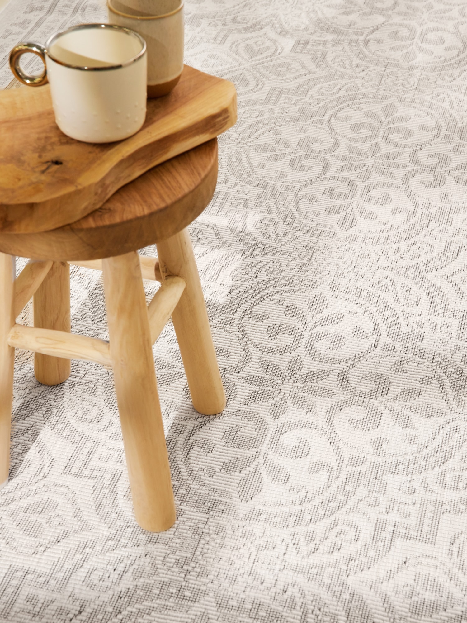 HANSE Home Outdoorteppich »Rosel Wendeteppich« rechteckig 5 mm Höhe In und Outdoor, Flachgewebe, wetterfest, pflegeleicht, robust