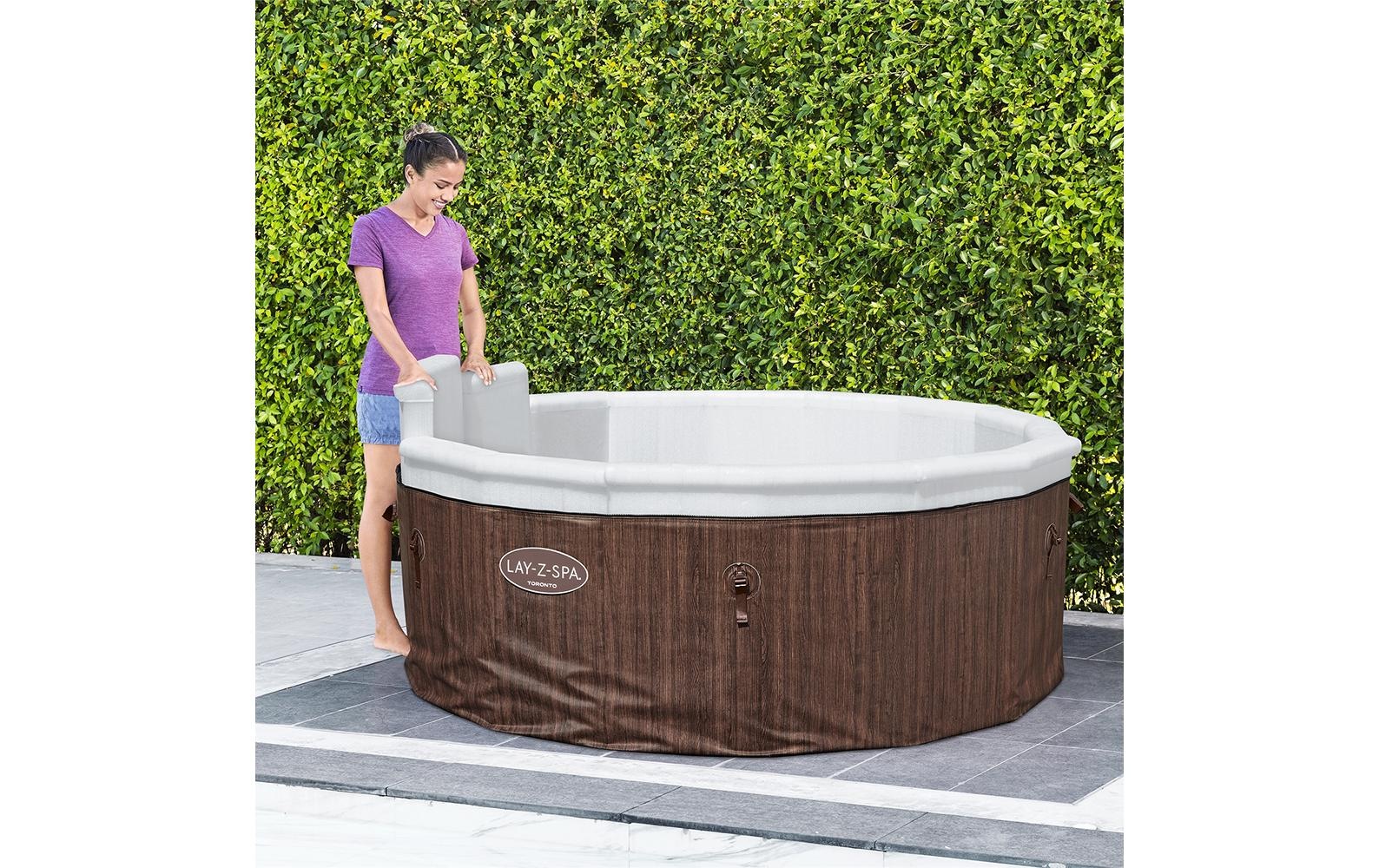 Bestway Whirlpool »LAY-Z-SPA ThermaCore Toronto AirJet Plus Ø 190«