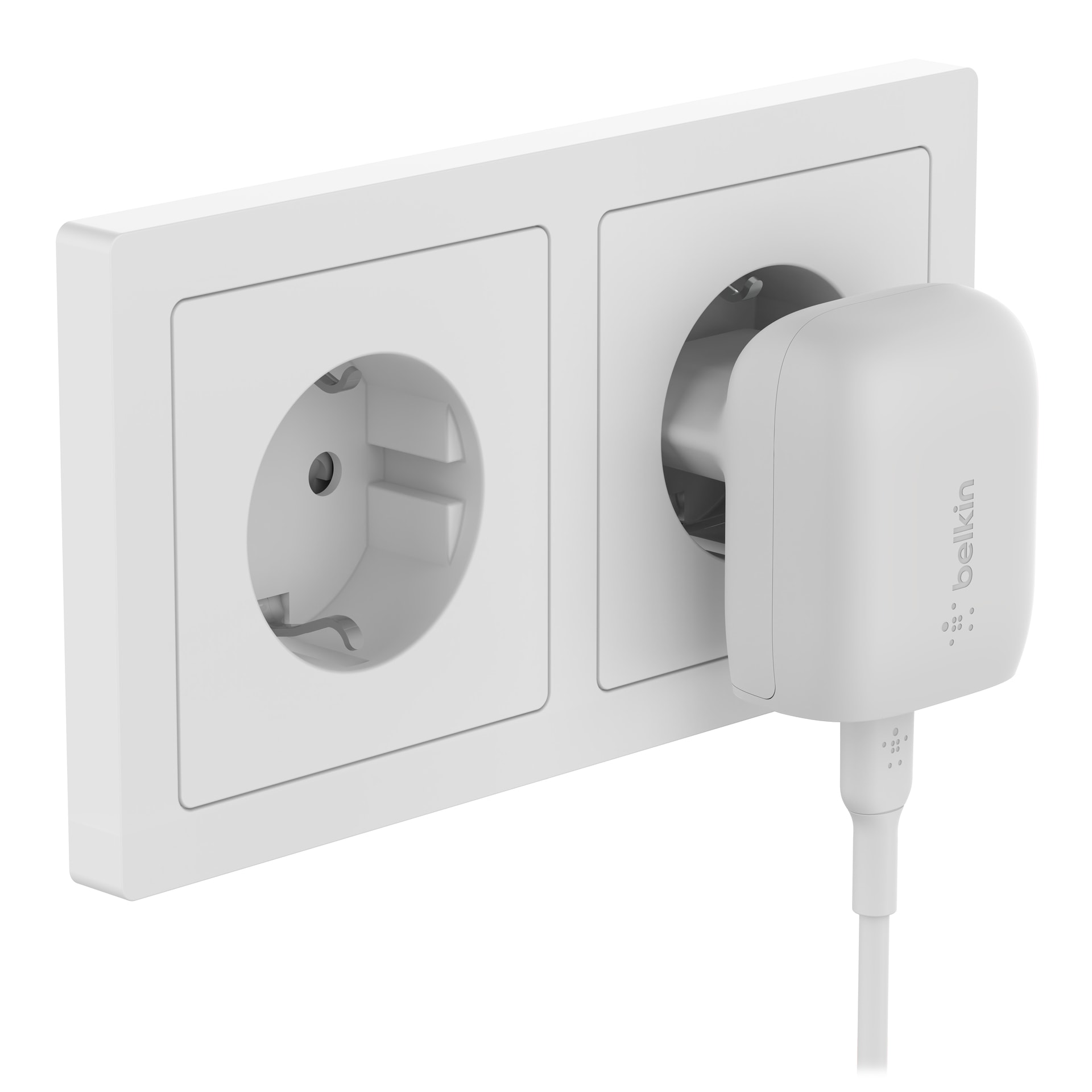 Belkin USB-Ladegerät »BoostCharge 20 Watt USB-C Ladegerät mit Power Delivery 3.1«, (Charger/Netzteil für iPhone, iPad, Samsung Galaxy/Note, Google Pixel)