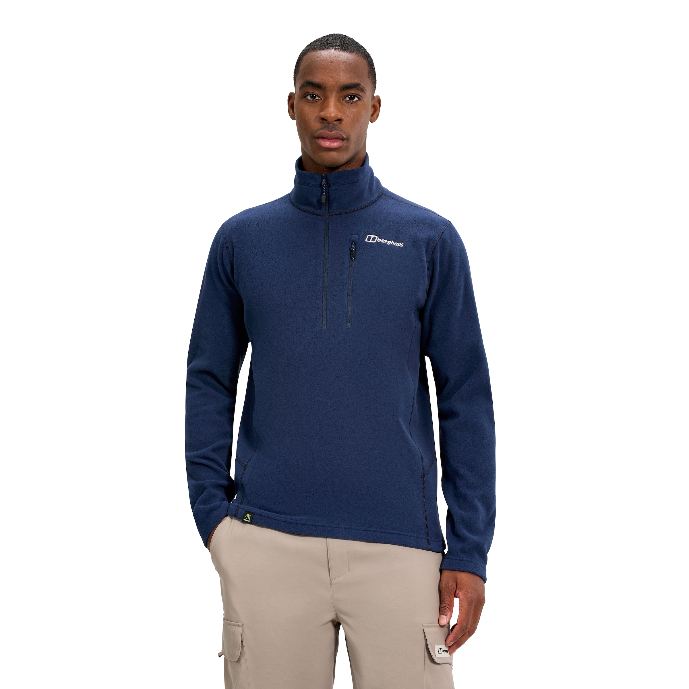 Berghaus Pull en maille polaire aus Polyester, mit Half-Zip, aus Polartec® Classic Microfleece
